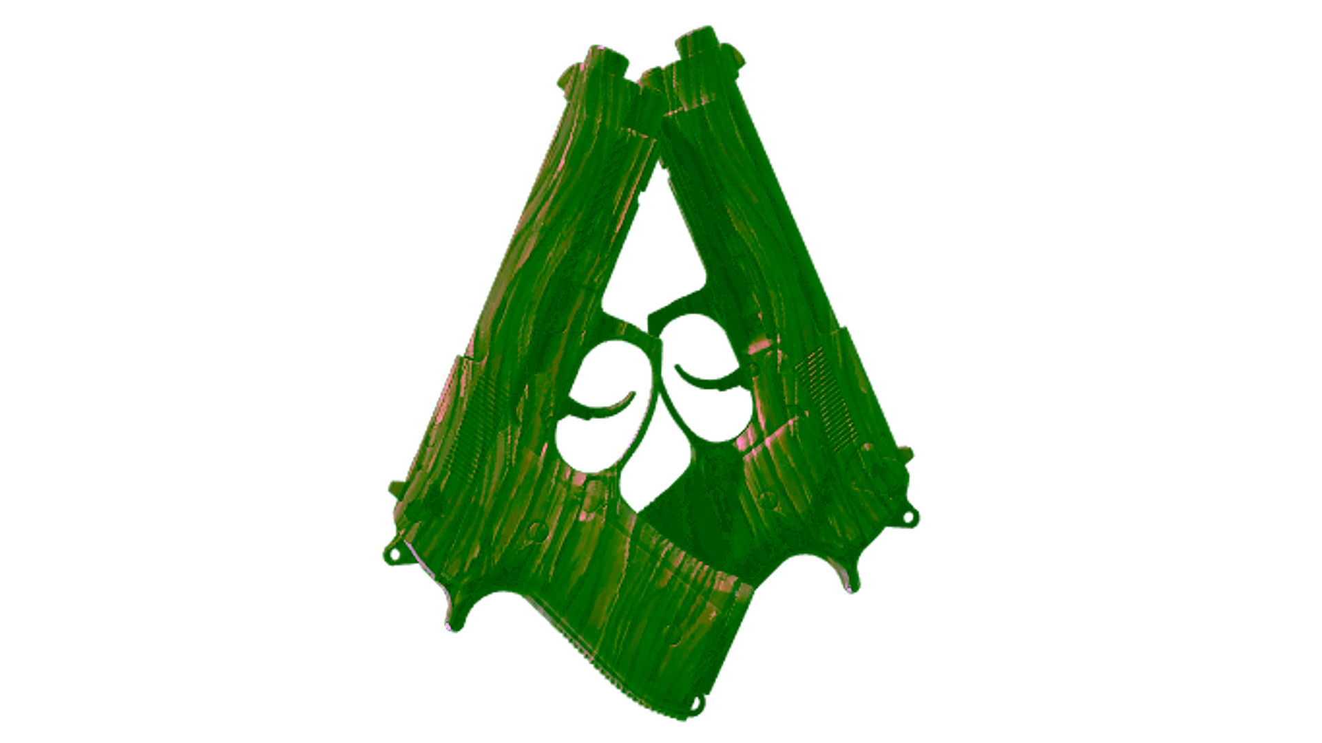 Display for Souvenir Dual Berettas | Drift Wood (Minimal Wear)
