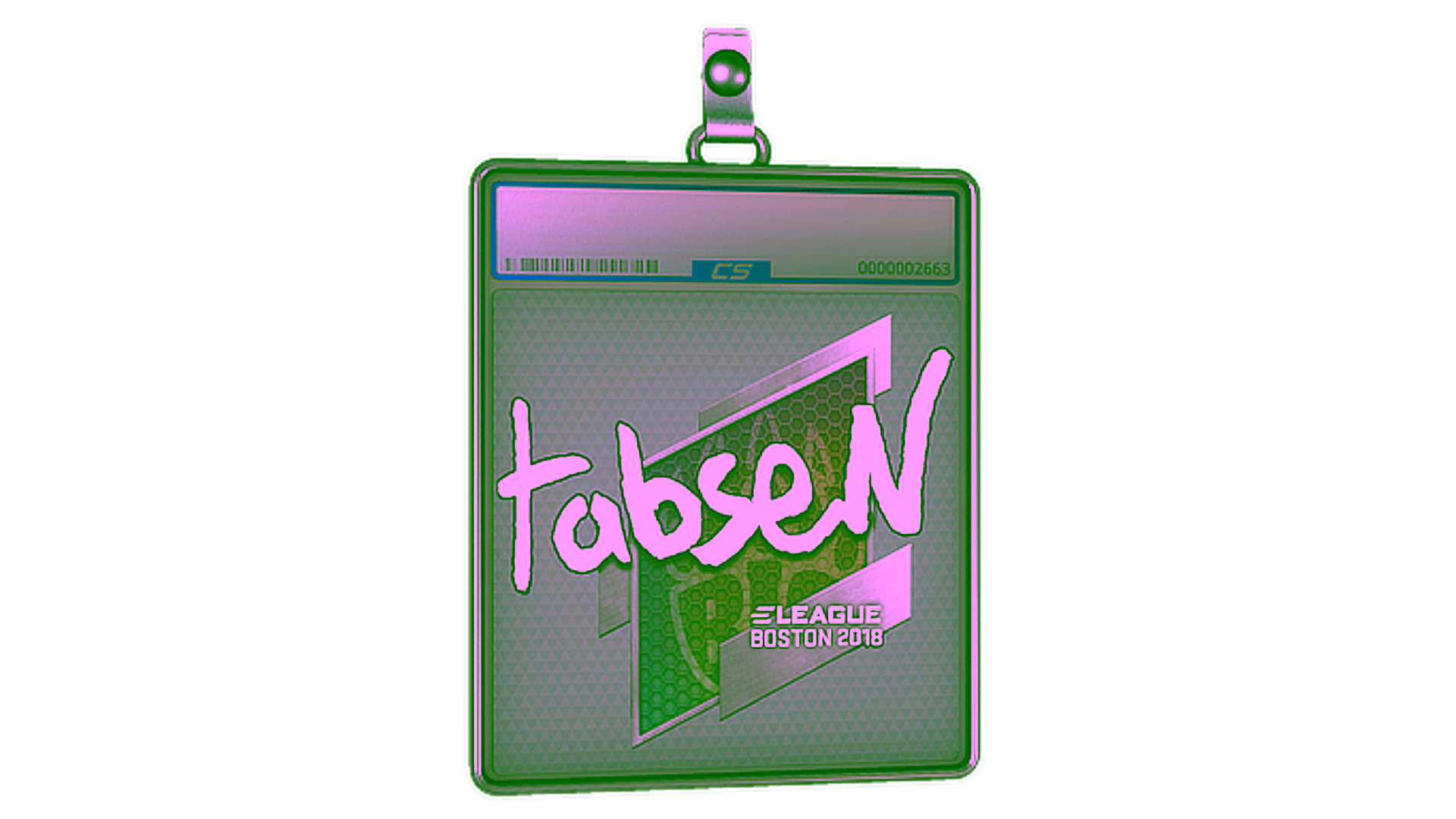 Rodyti Sticker Slab | tabseN | Boston 2018