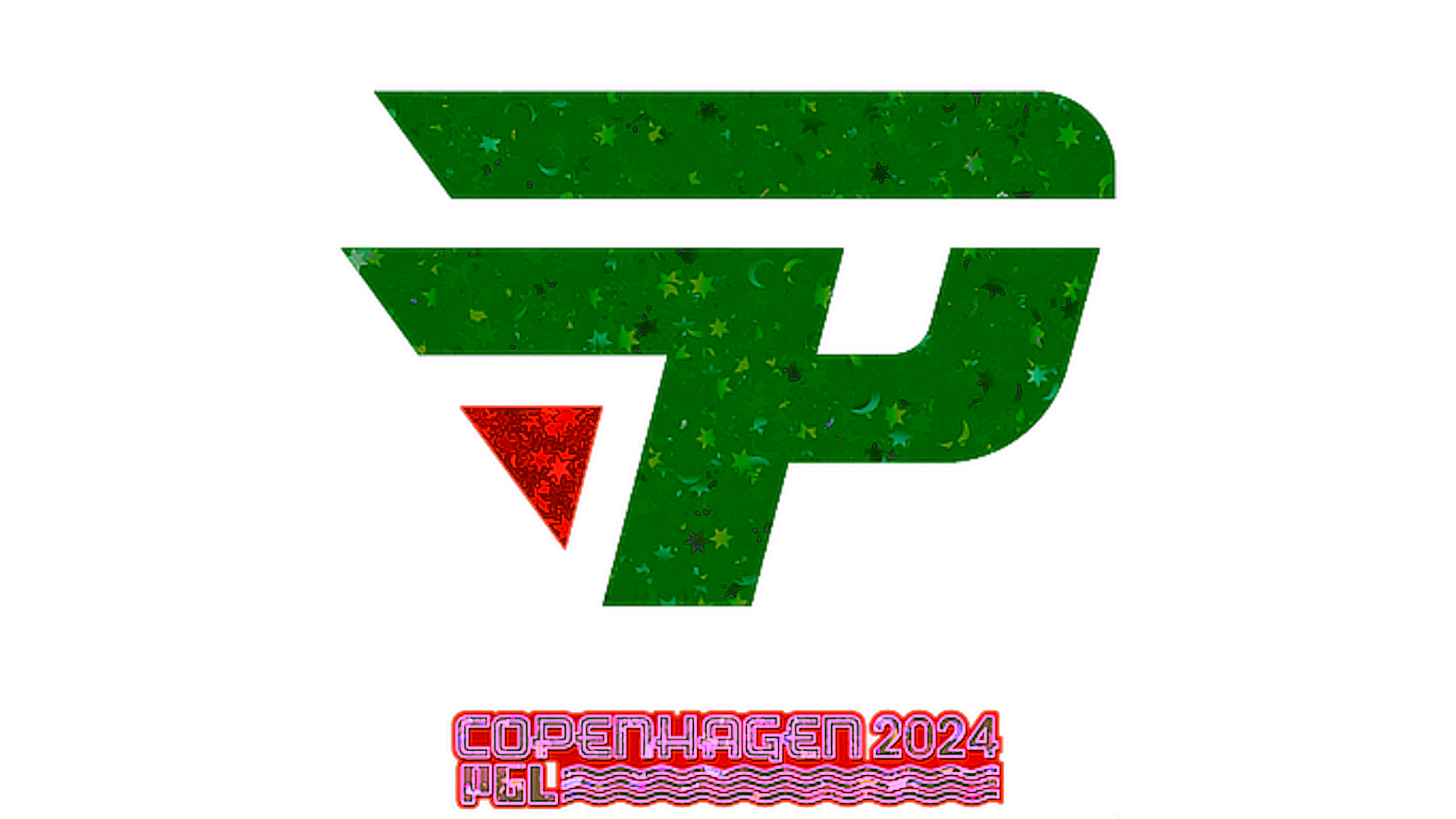 Display for Sticker | paiN Gaming (Glitter) | Copenhagen 2024