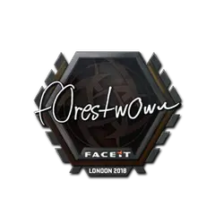 Sticker f0rest London 2018