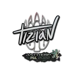 Sticker tiziaN Antwerp 2022