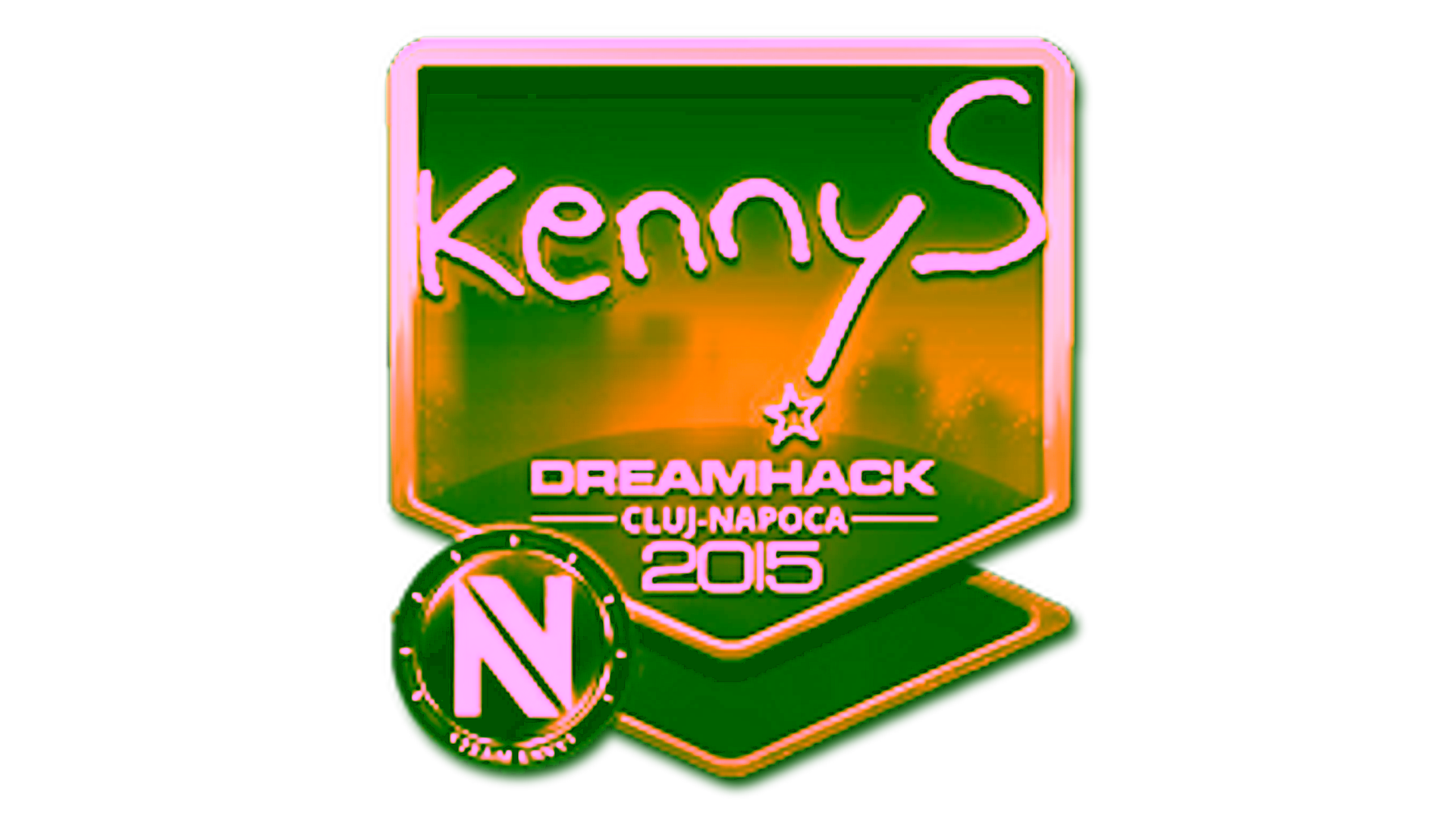Rodyti Sticker | kennyS (Gold) | Cluj-Napoca 2015
