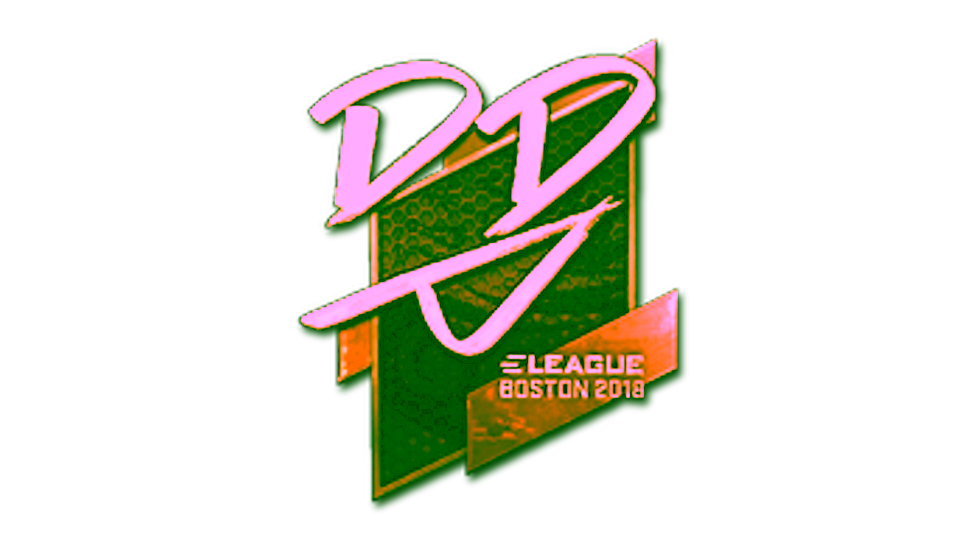Anzeige für Sticker | DD (Gold) | Boston 2018