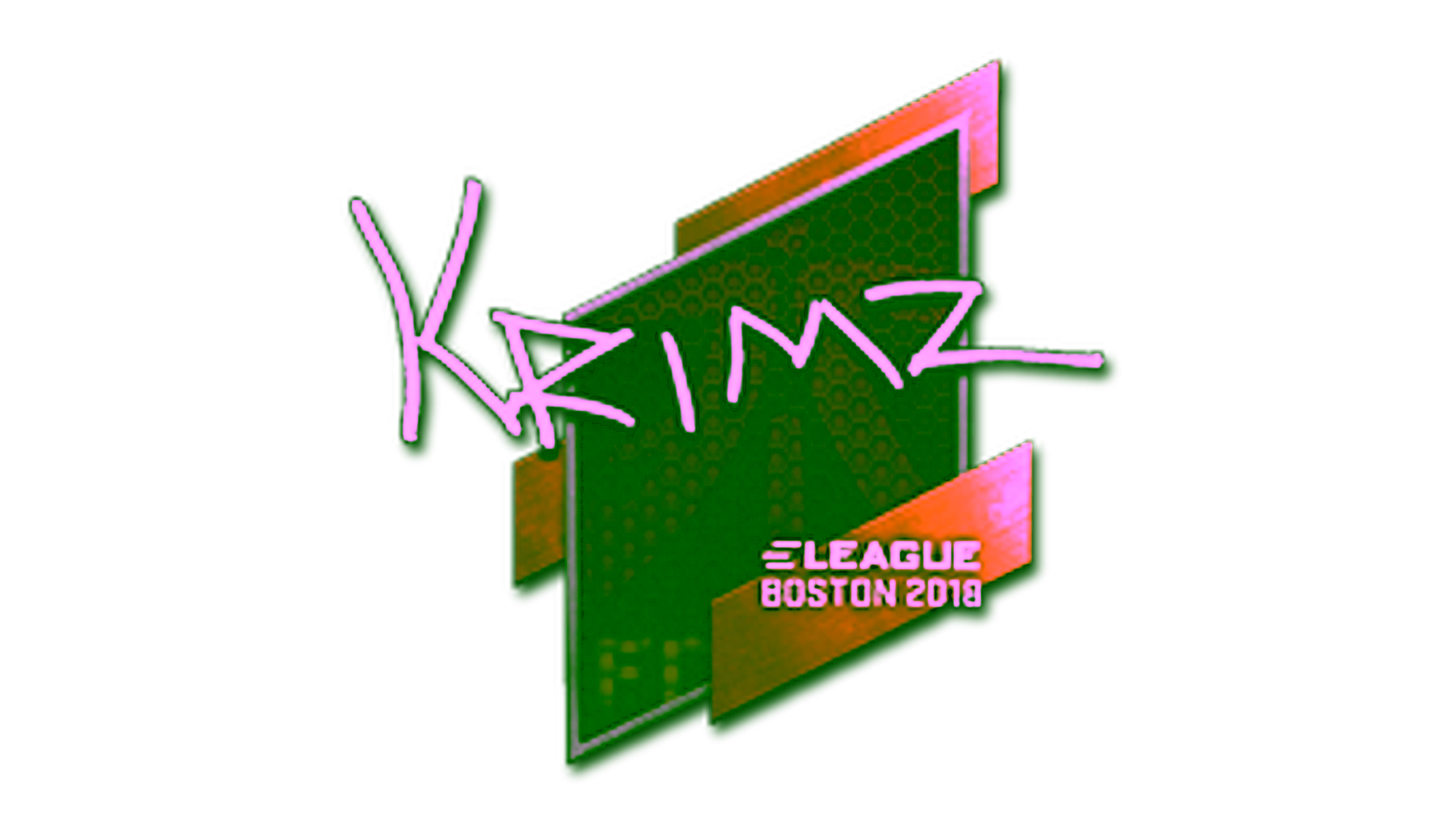 Display for Sticker | KRIMZ | Boston 2018