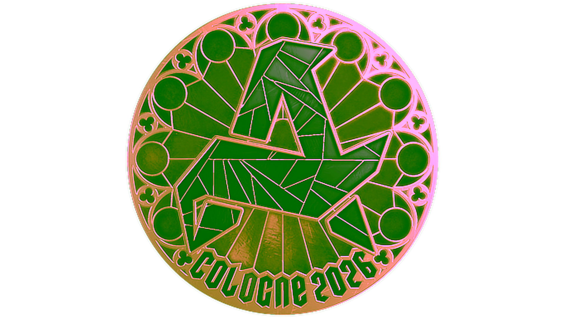 Visar för Sticker | Aurora (Gold) | Cologne 2026