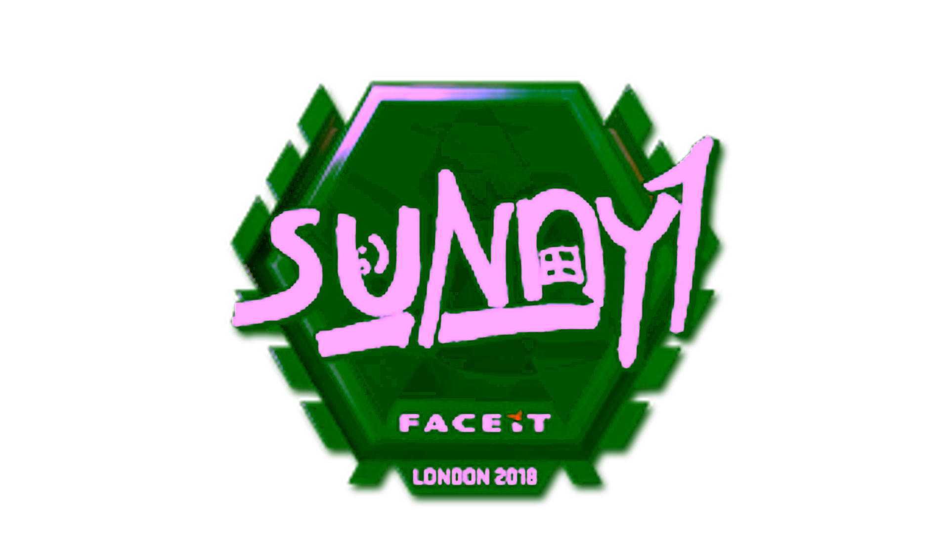 Display for Sticker | suNny (Foil) | London 2018