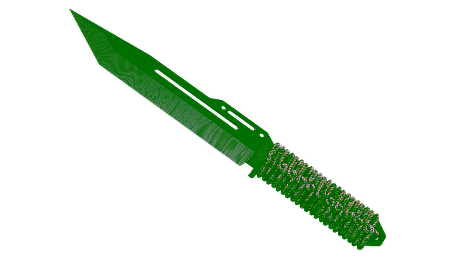 Display for ★ StatTrak™ Paracord Knife | Damascus Steel (Battle-Scarred)
