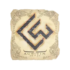 Sticker Chinggis Warriors Austin 2025