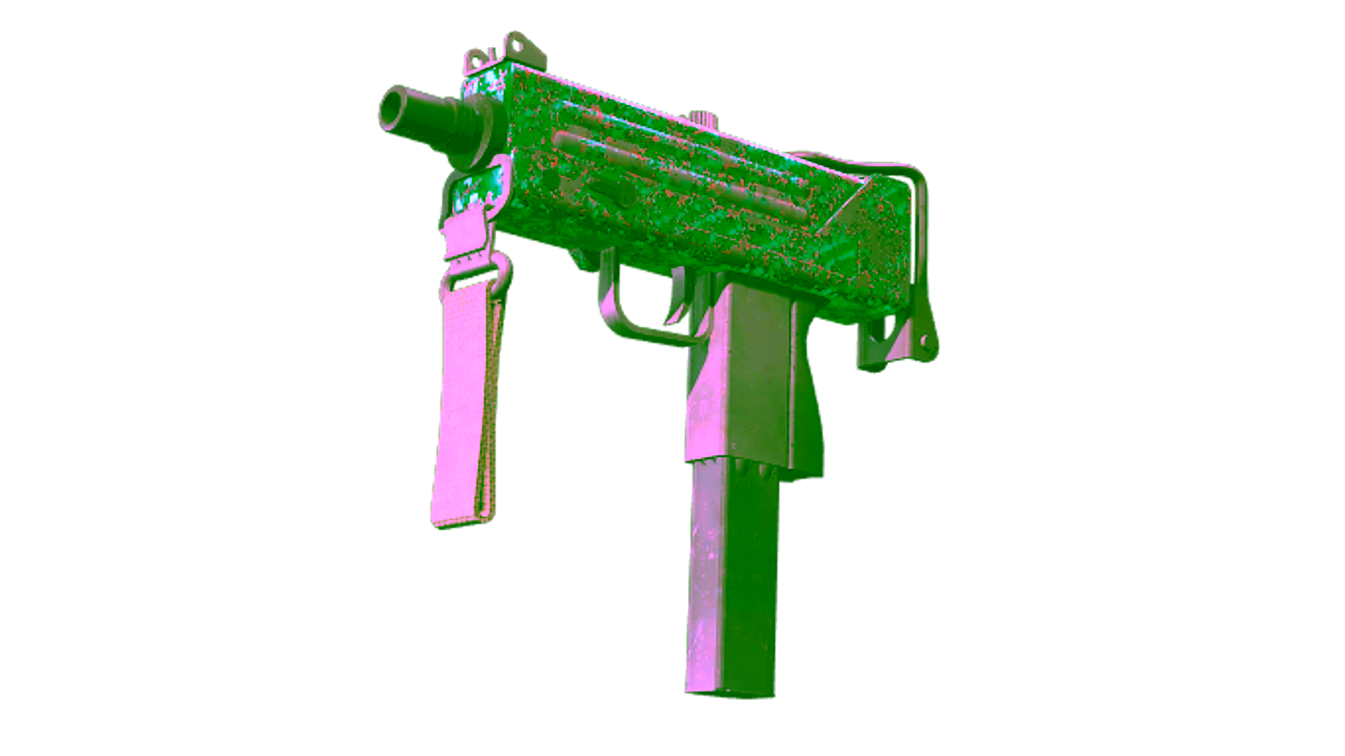 Exibição para MAC-10 | Malachite (Battle-Scarred)