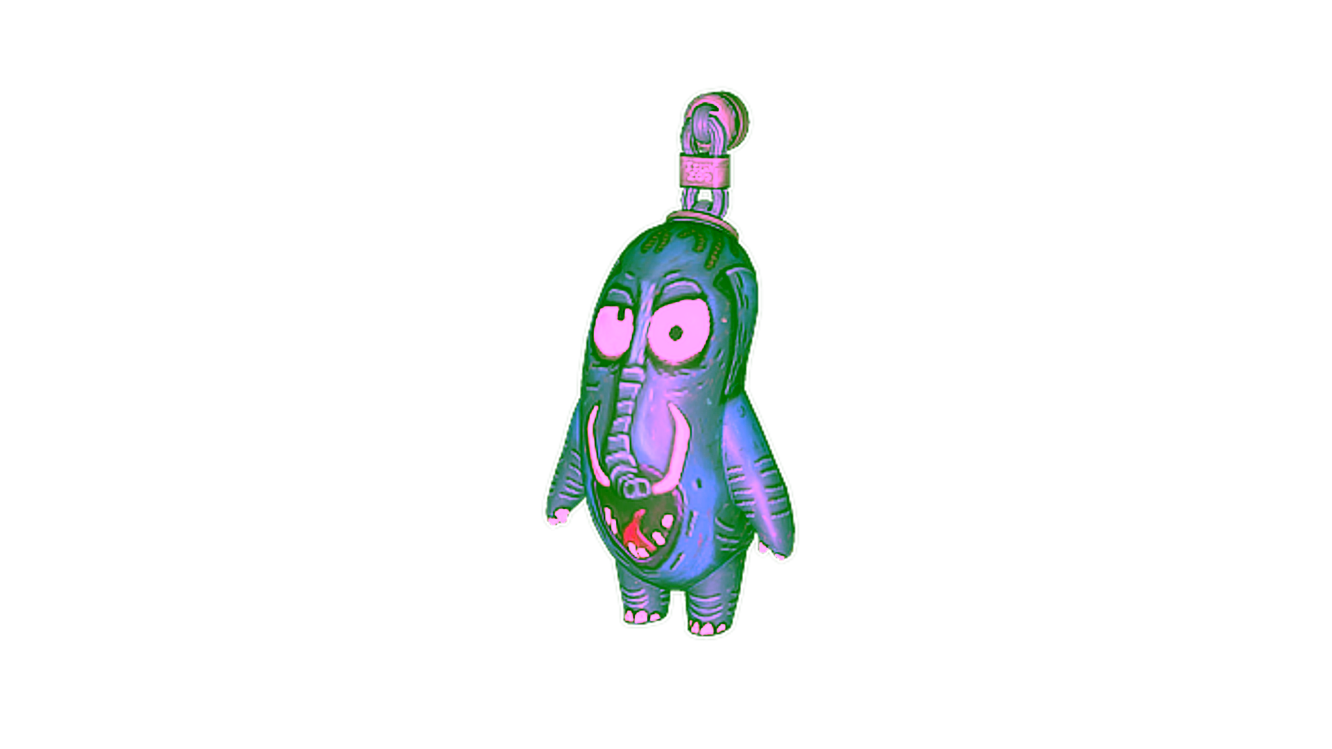 Display for Charm | Lil' Tusk