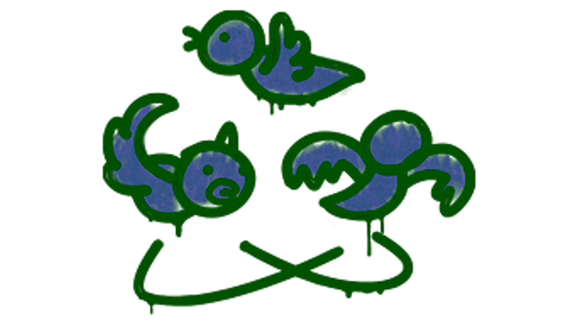 Display for Sealed Graffiti | Dizzy (Monster Purple)