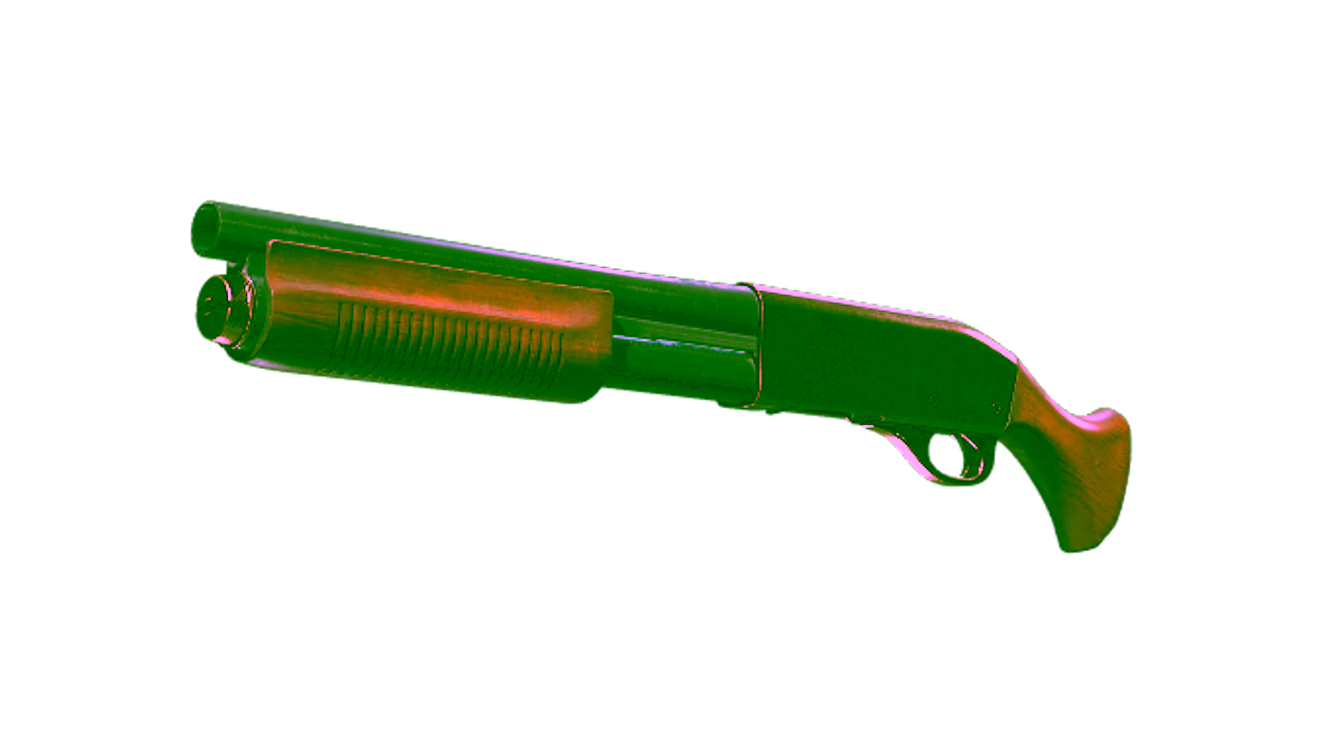 Display for Souvenir Sawed-Off | Copper (Well-Worn)