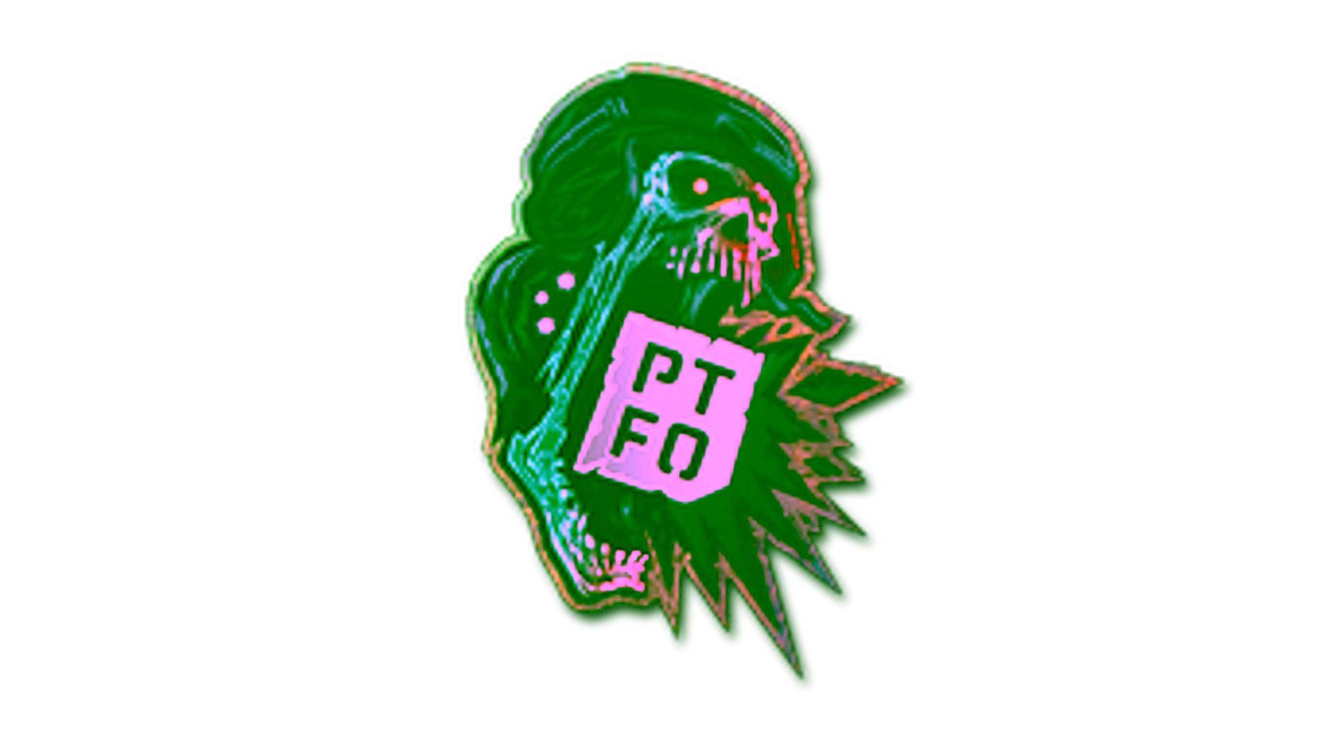 Wyświetl dla Sticker | PTFO (Holo)