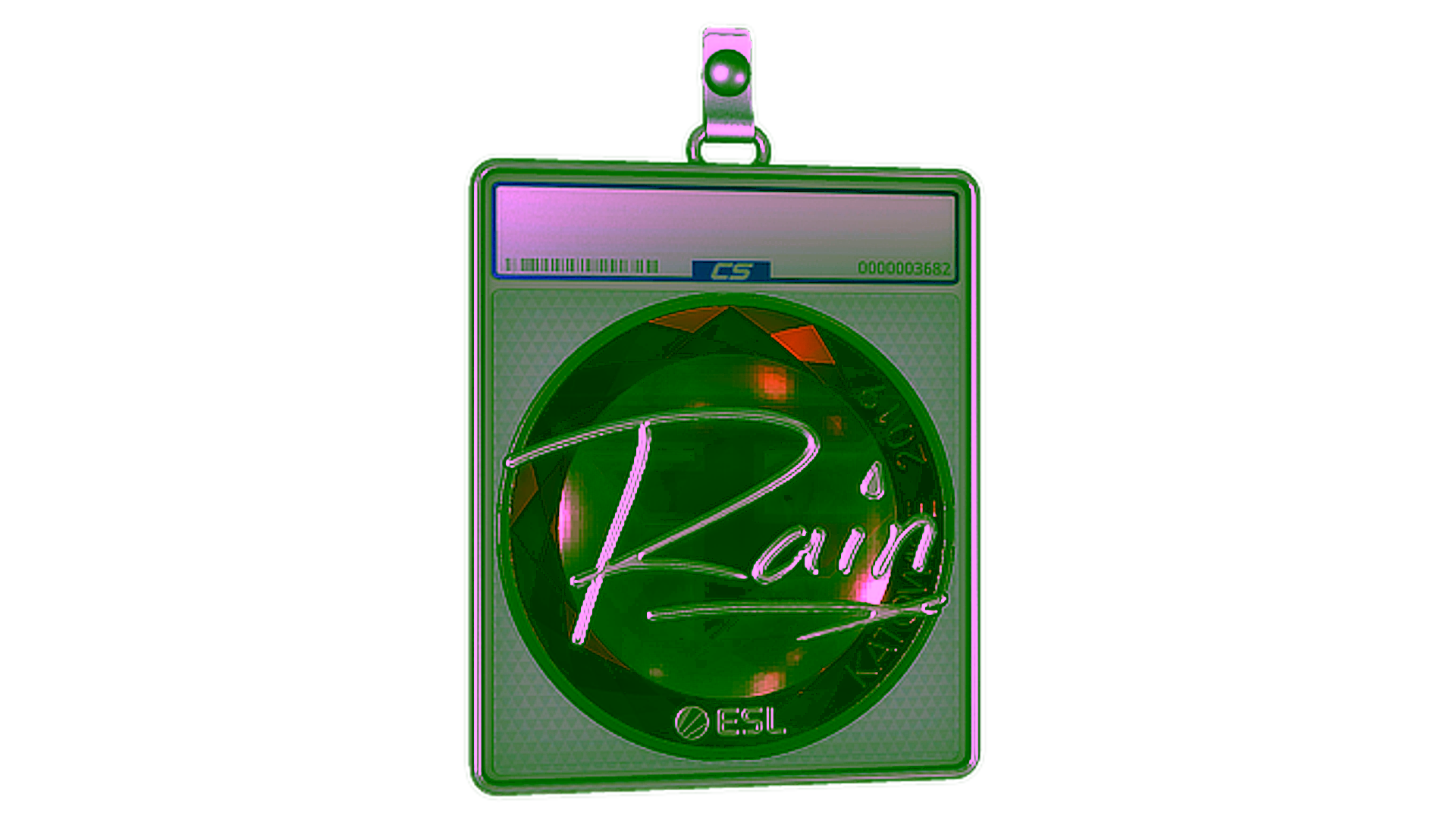 Affichage pour Sticker Slab | rain (Foil) | Katowice 2019
