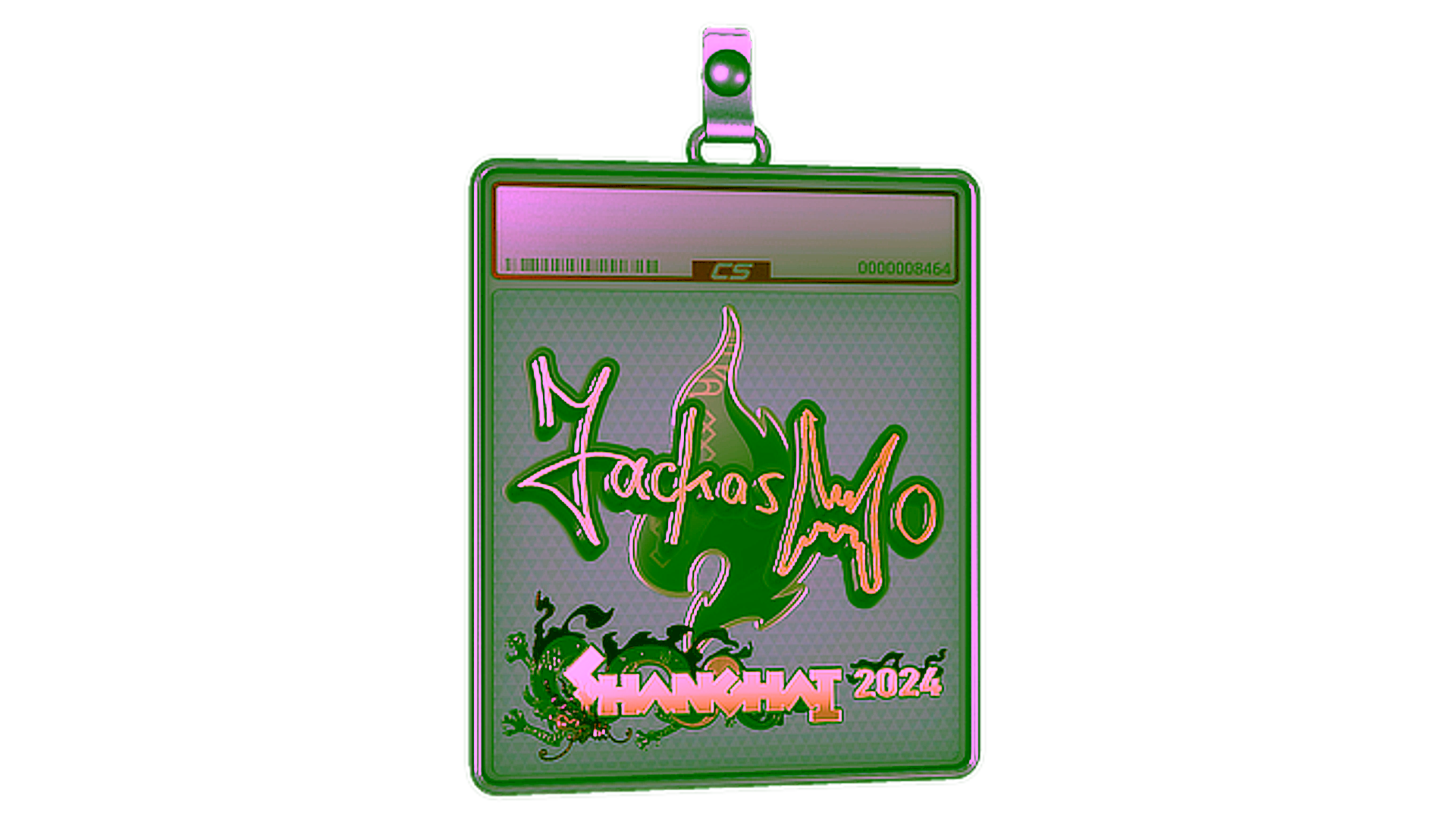 Display for Sticker Slab | jackasmo (Gold) | Shanghai 2024