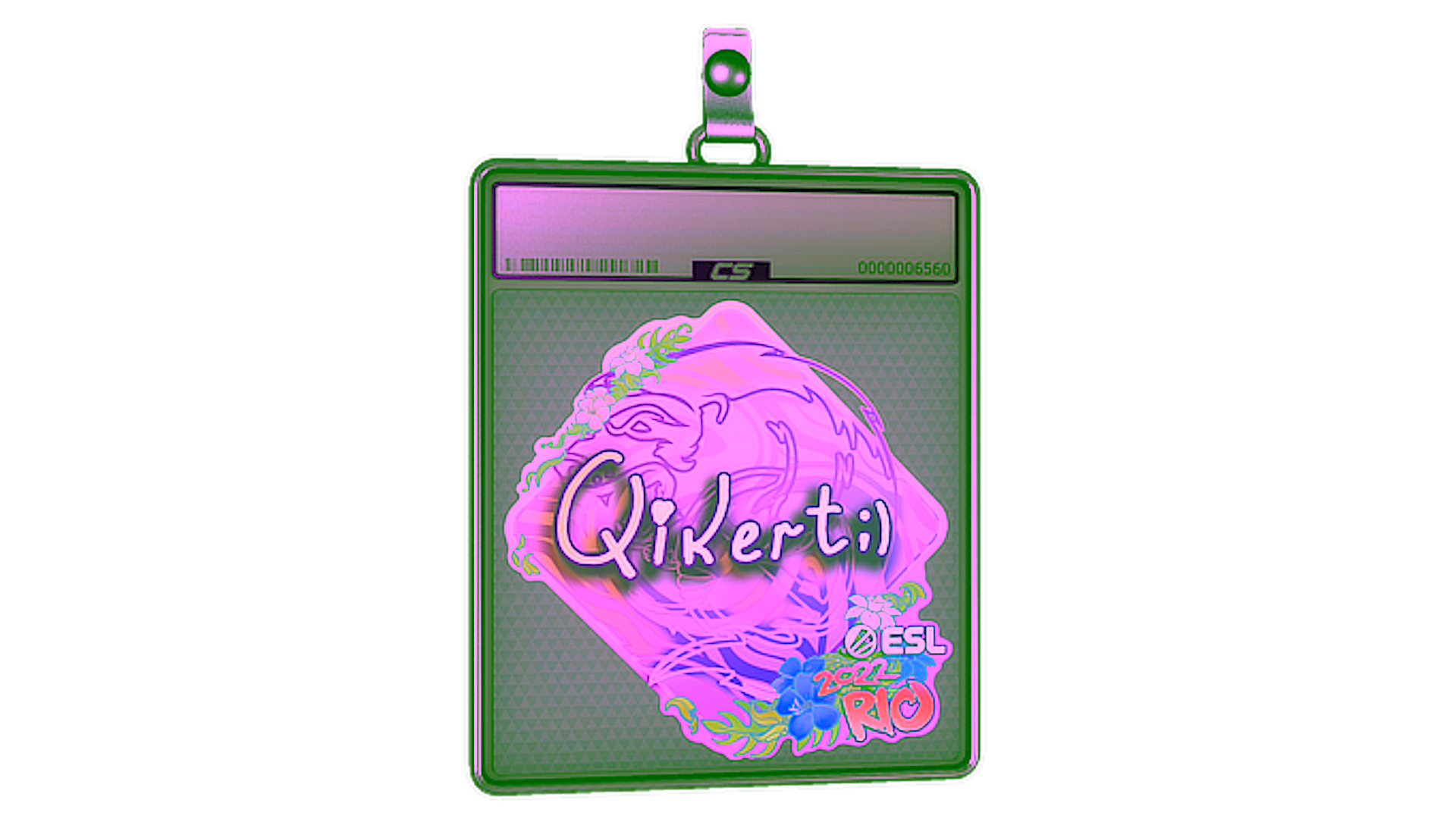 Exibição para Sticker Slab | qikert (Holo) | Rio 2022