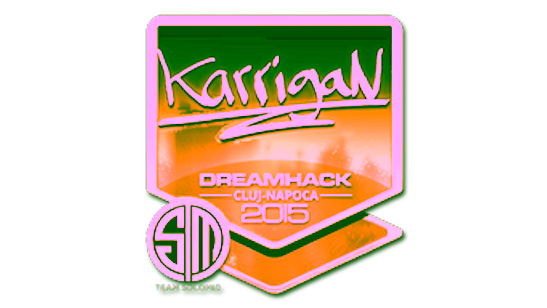 Visar för Sticker | karrigan (Gold) | Cluj-Napoca 2015