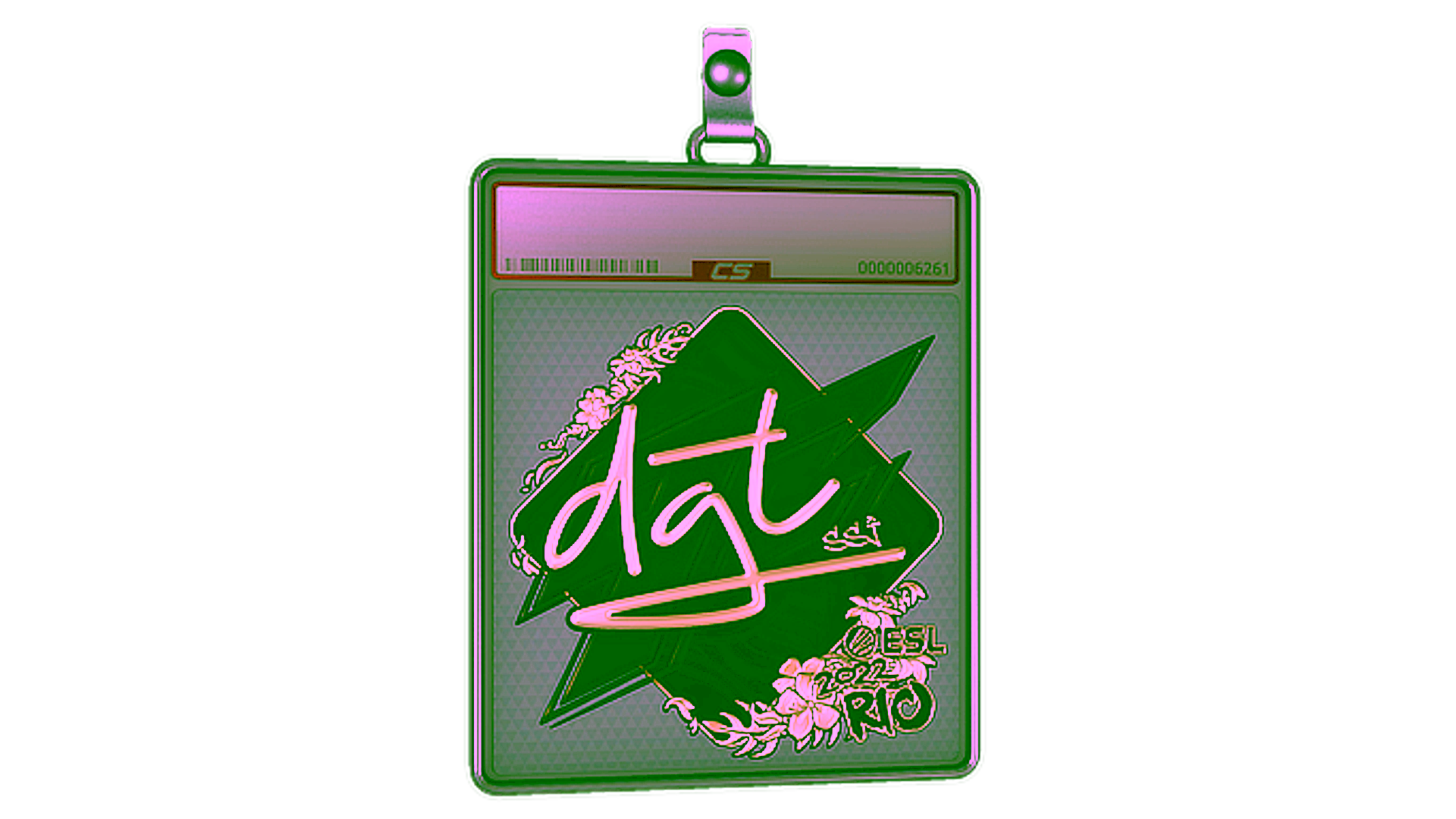 Display for Sticker Slab | dgt (Gold) | Rio 2022