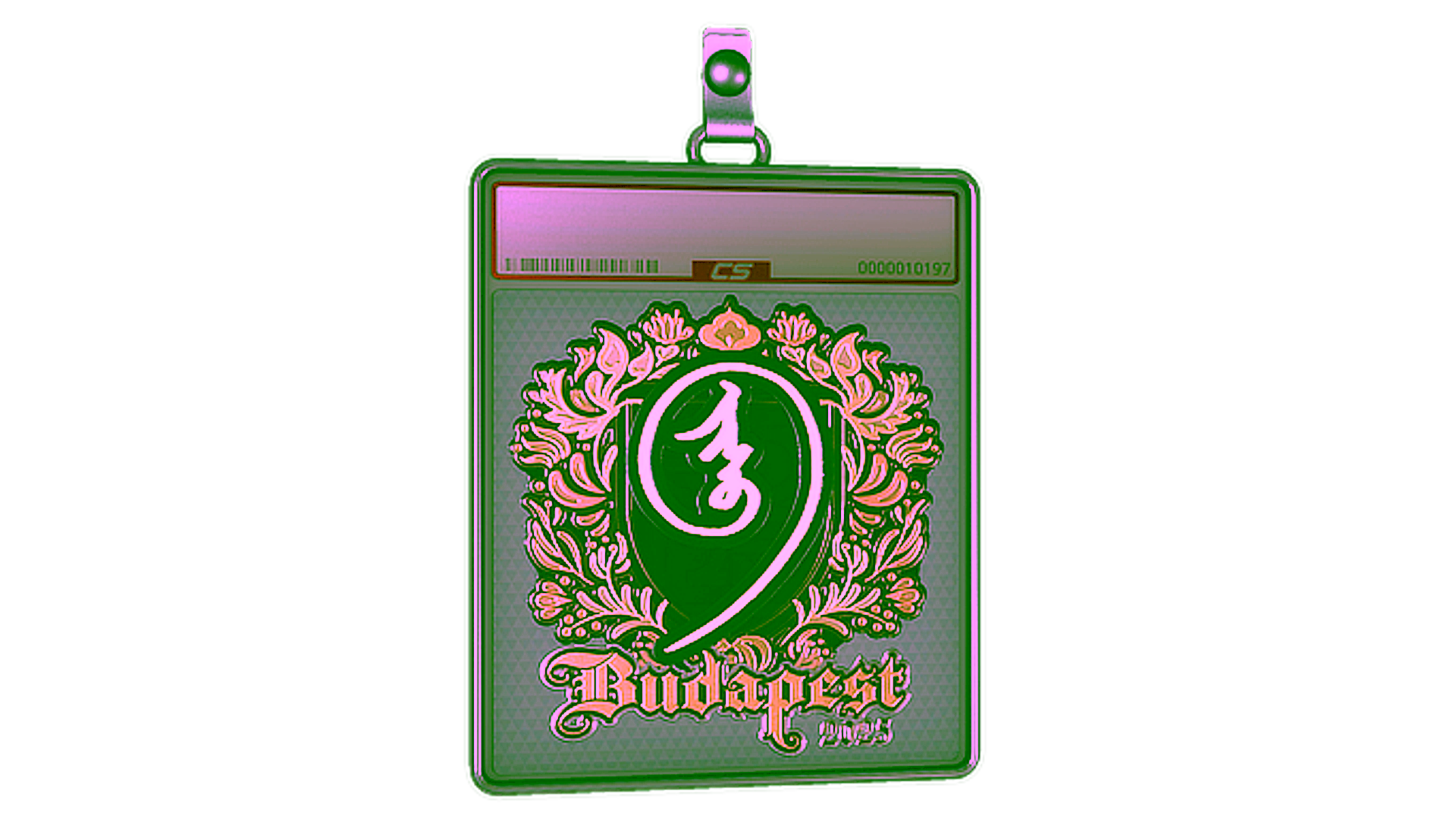 Mostrar para Sticker Slab | nin9 (Gold) | Budapest 2025