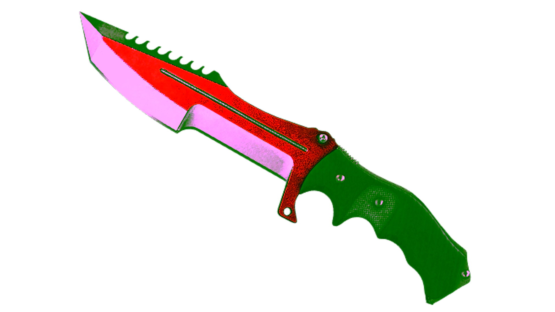 Display for ★ StatTrak™ Huntsman Knife | Autotronic (Battle-Scarred)