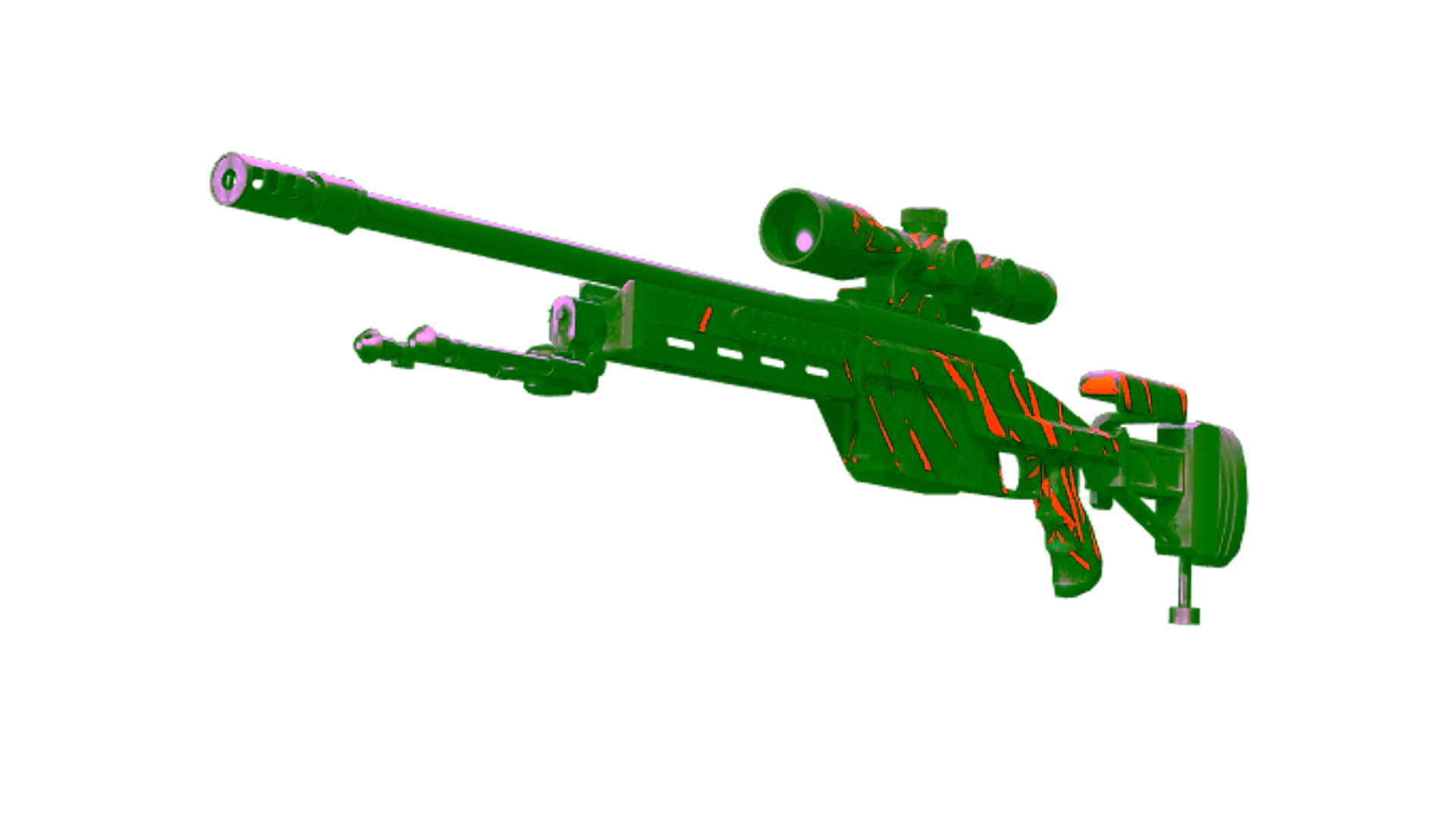 Display for StatTrak™ SSG 08 | Slashed (Field-Tested)