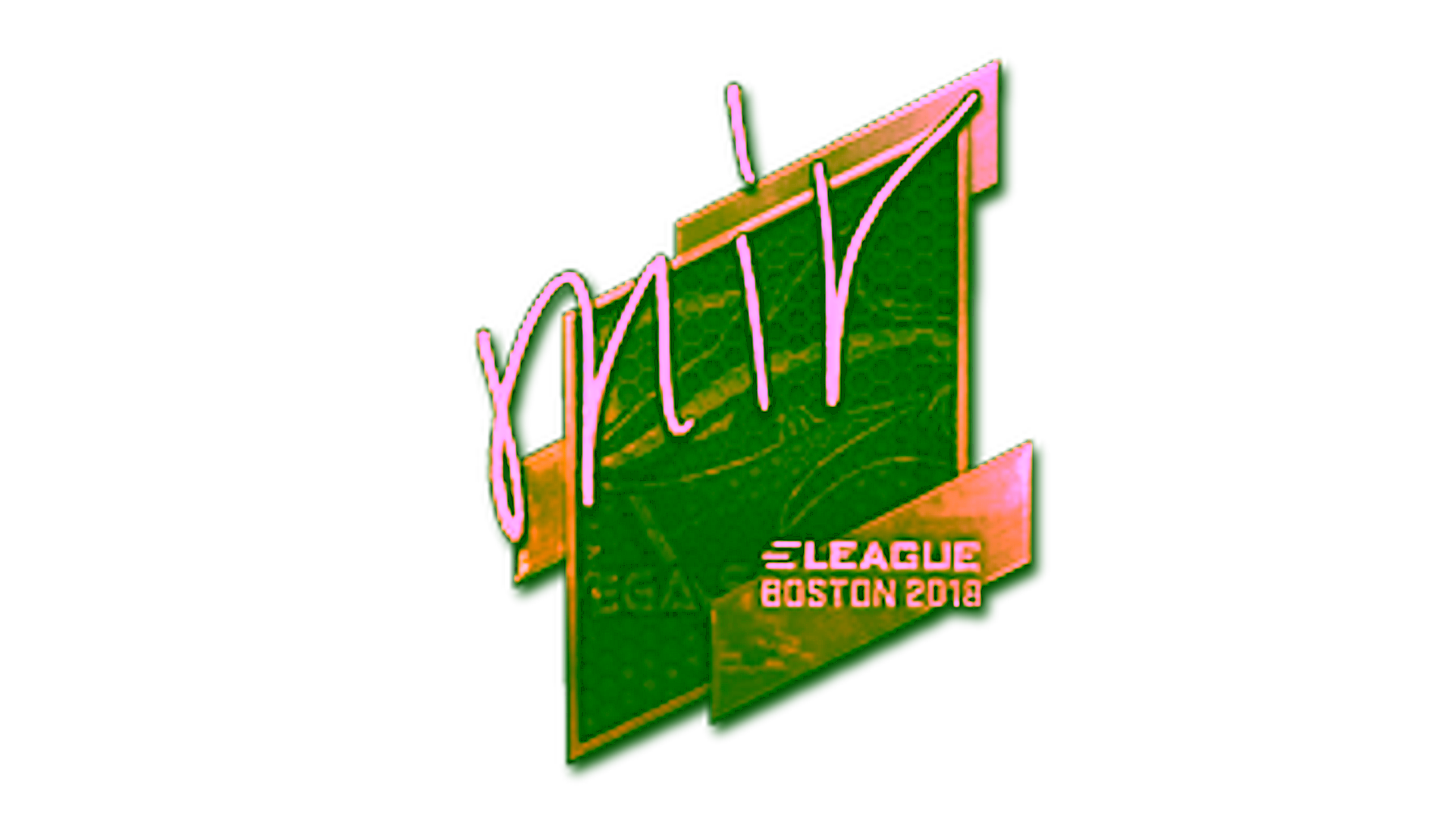 Display for Sticker | mir (Gold) | Boston 2018