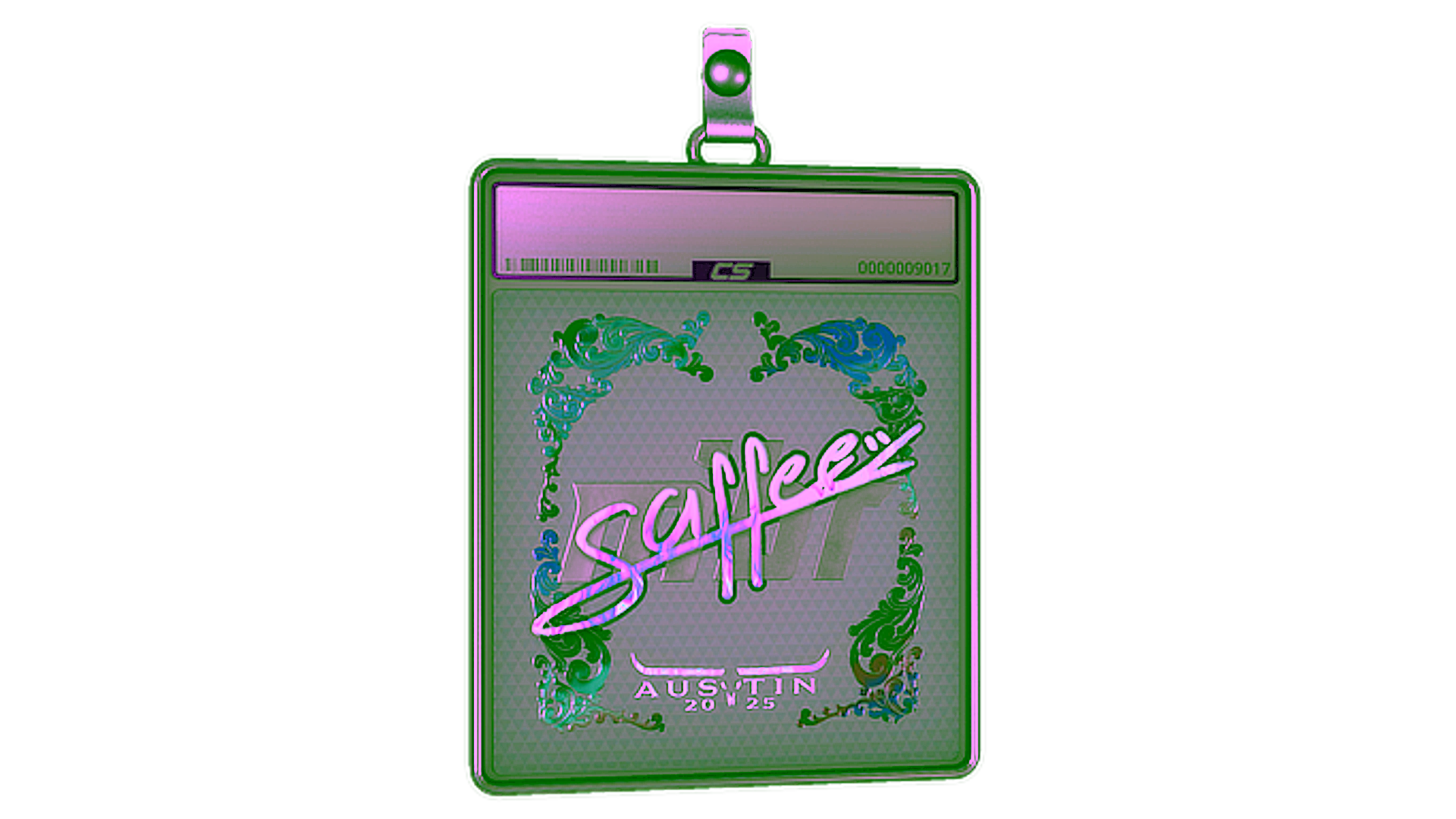 Sticker Slab | saffee (Holo) | Austin 2025 için görüntü