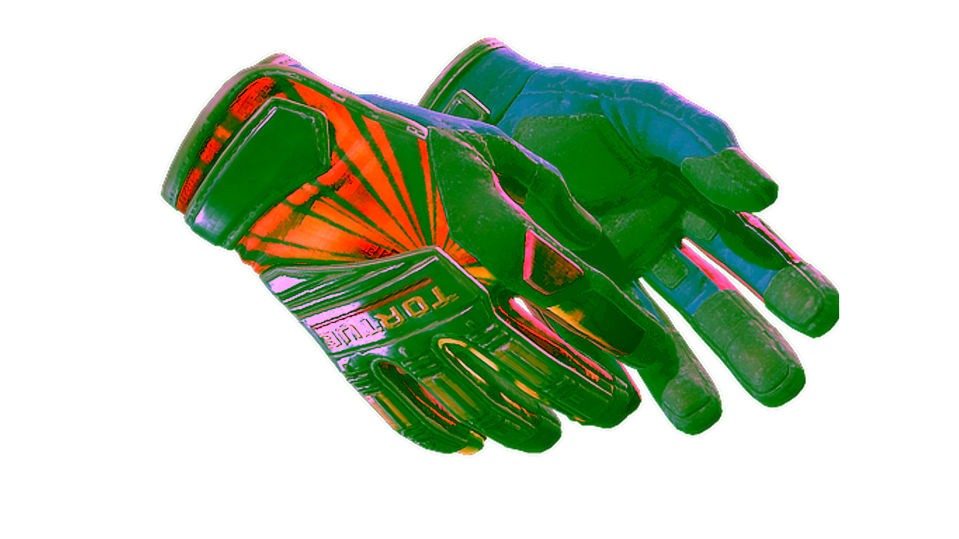 Display for ★ Specialist Gloves | Sunburst (Field-Tested)