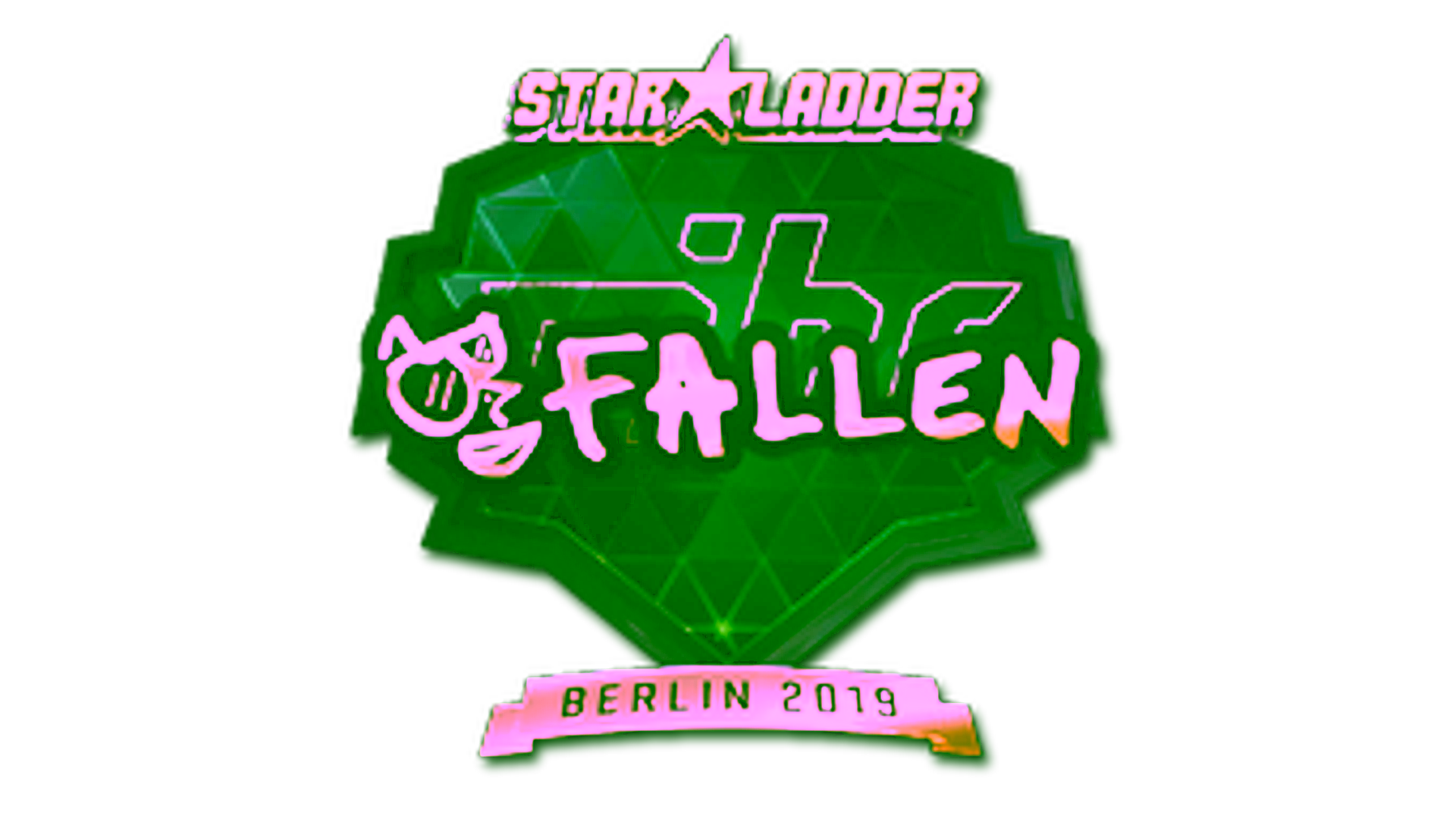 Display for Sticker | FalleN (Gold) | Berlin 2019