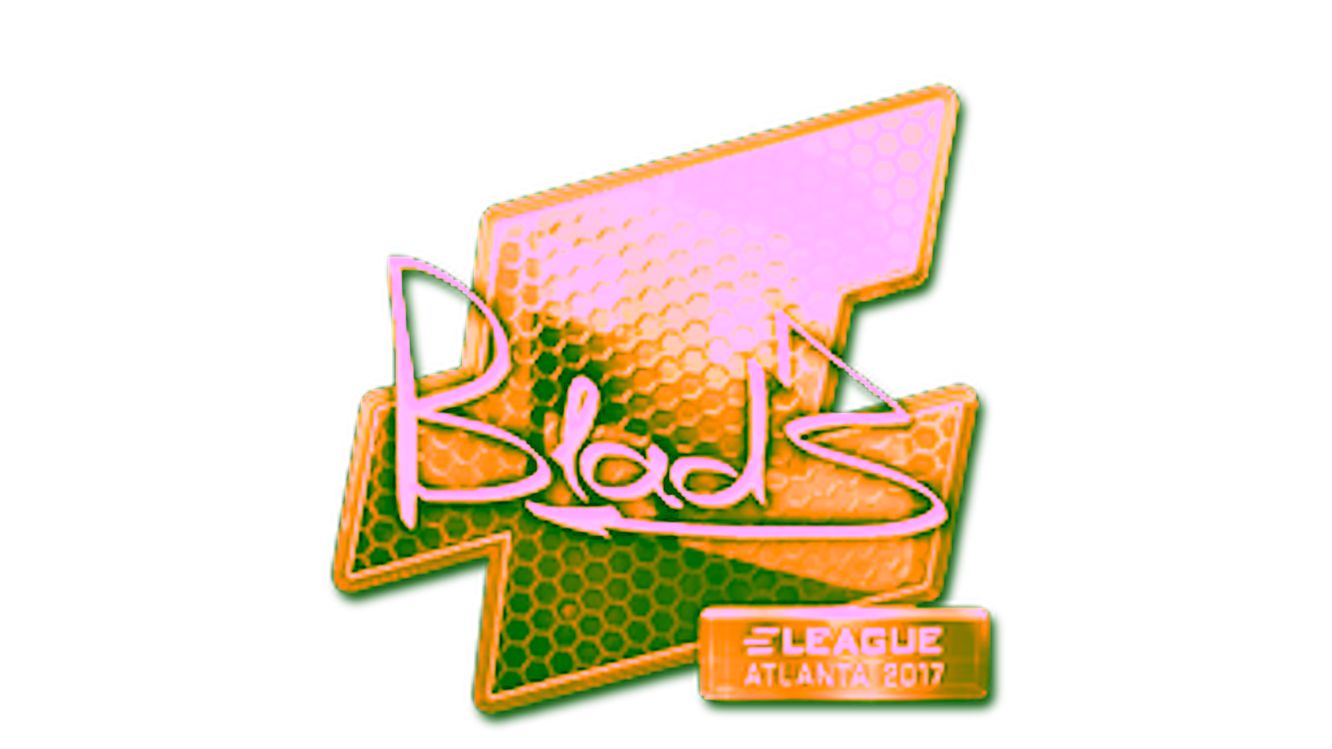 Display for Sticker | B1ad3 (Gold) | Atlanta 2017