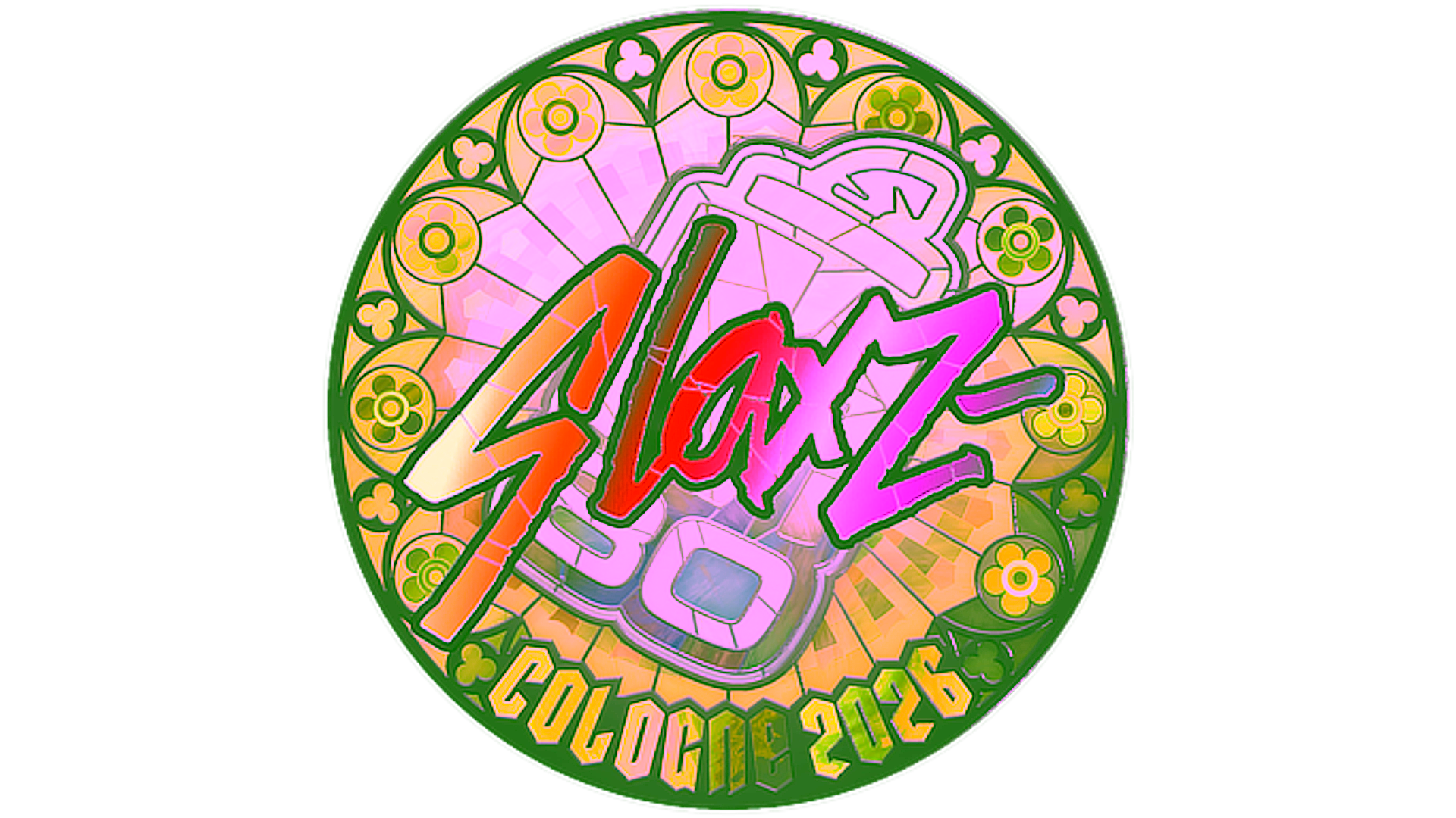 Display for Sticker | slaxz- (Holo) | Cologne 2026