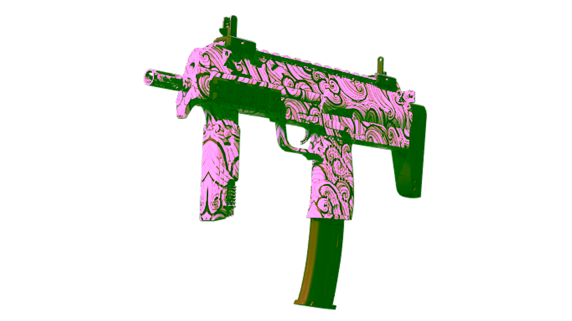 Display for Souvenir MP7 | Gunsmoke (Minimal Wear)