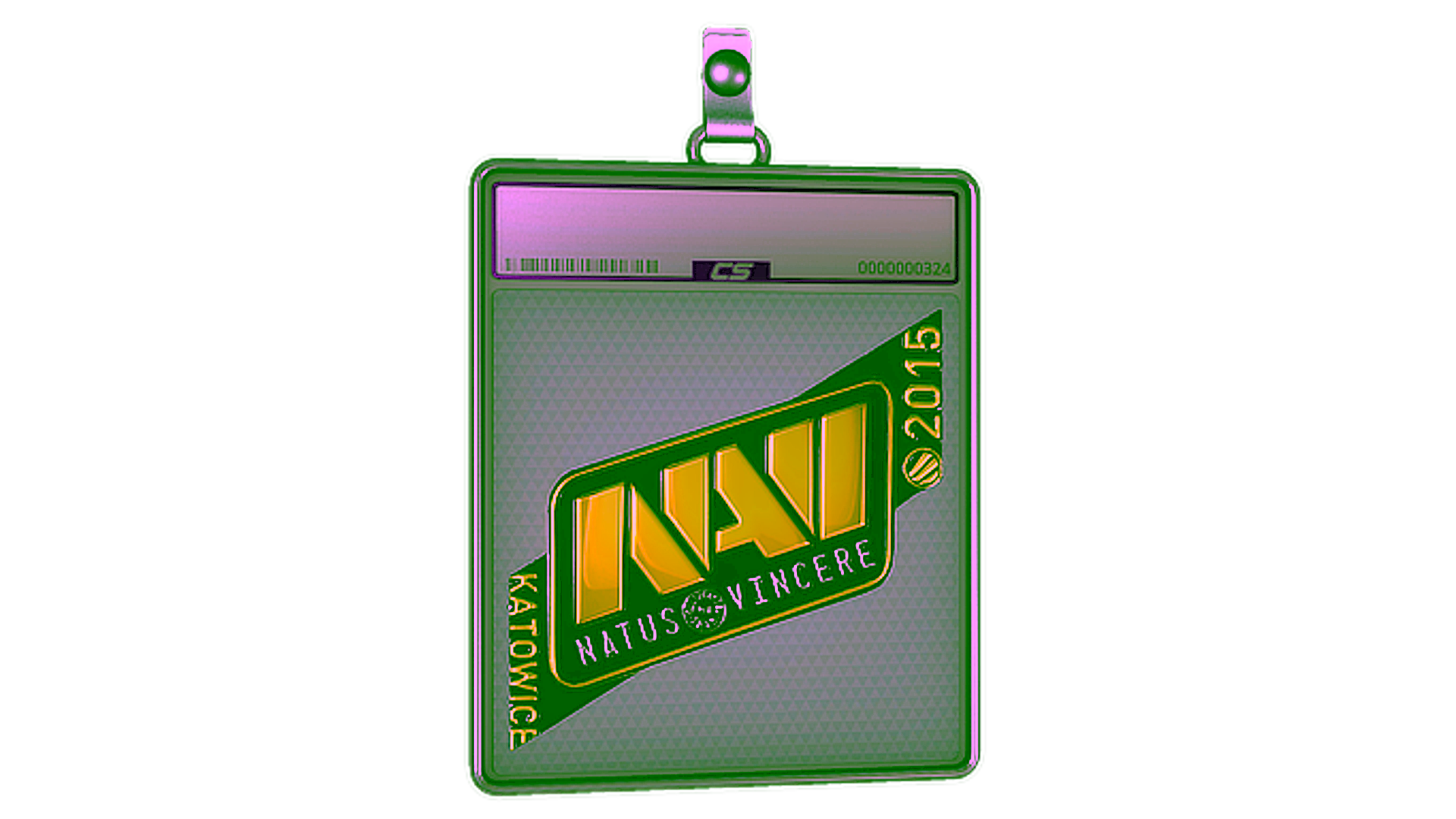 Display for Sticker Slab | Natus Vincere (Foil) | Katowice 2015