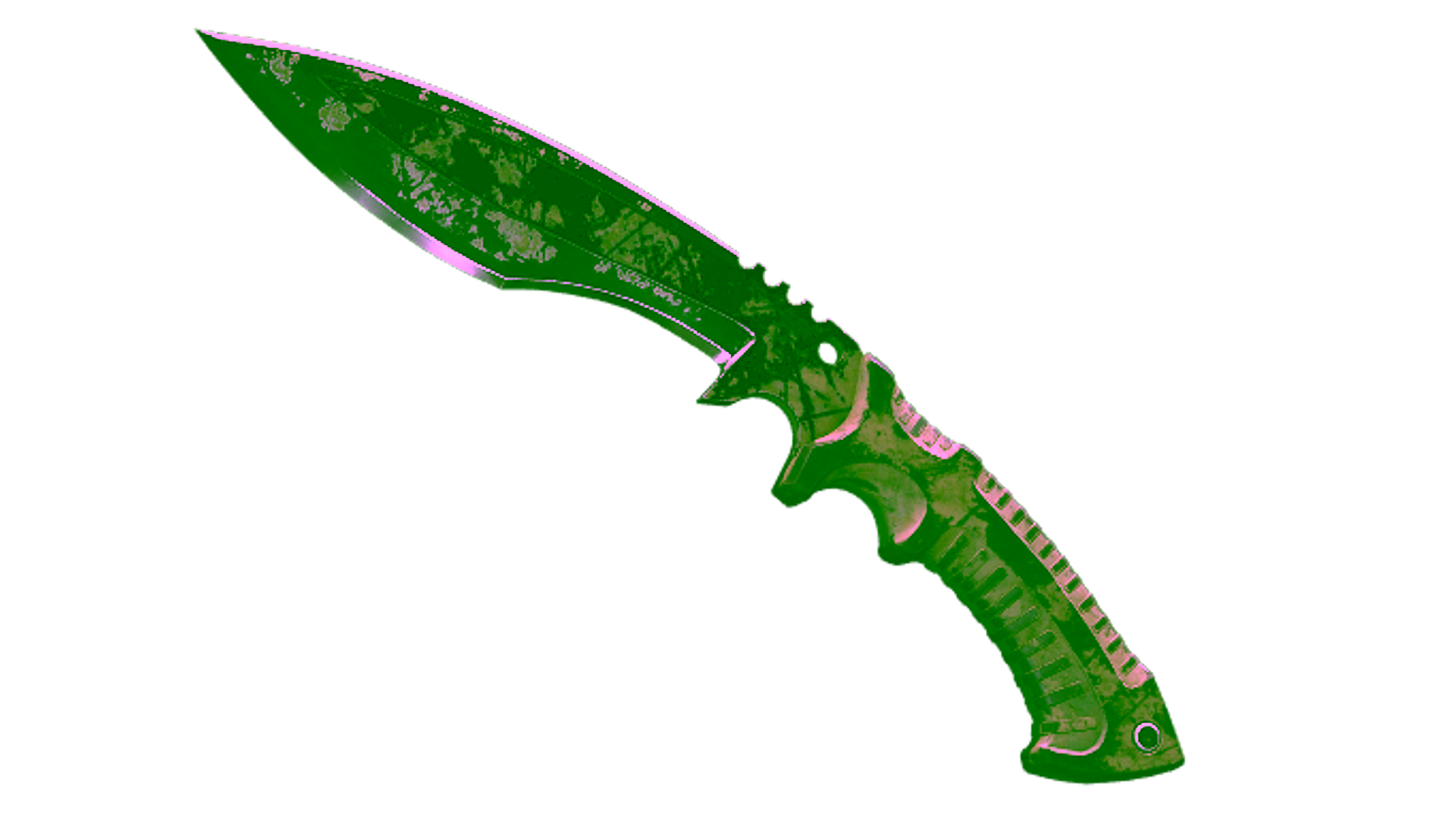 Display for ★ StatTrak™ Kukri Knife | Safari Mesh (Battle-Scarred)