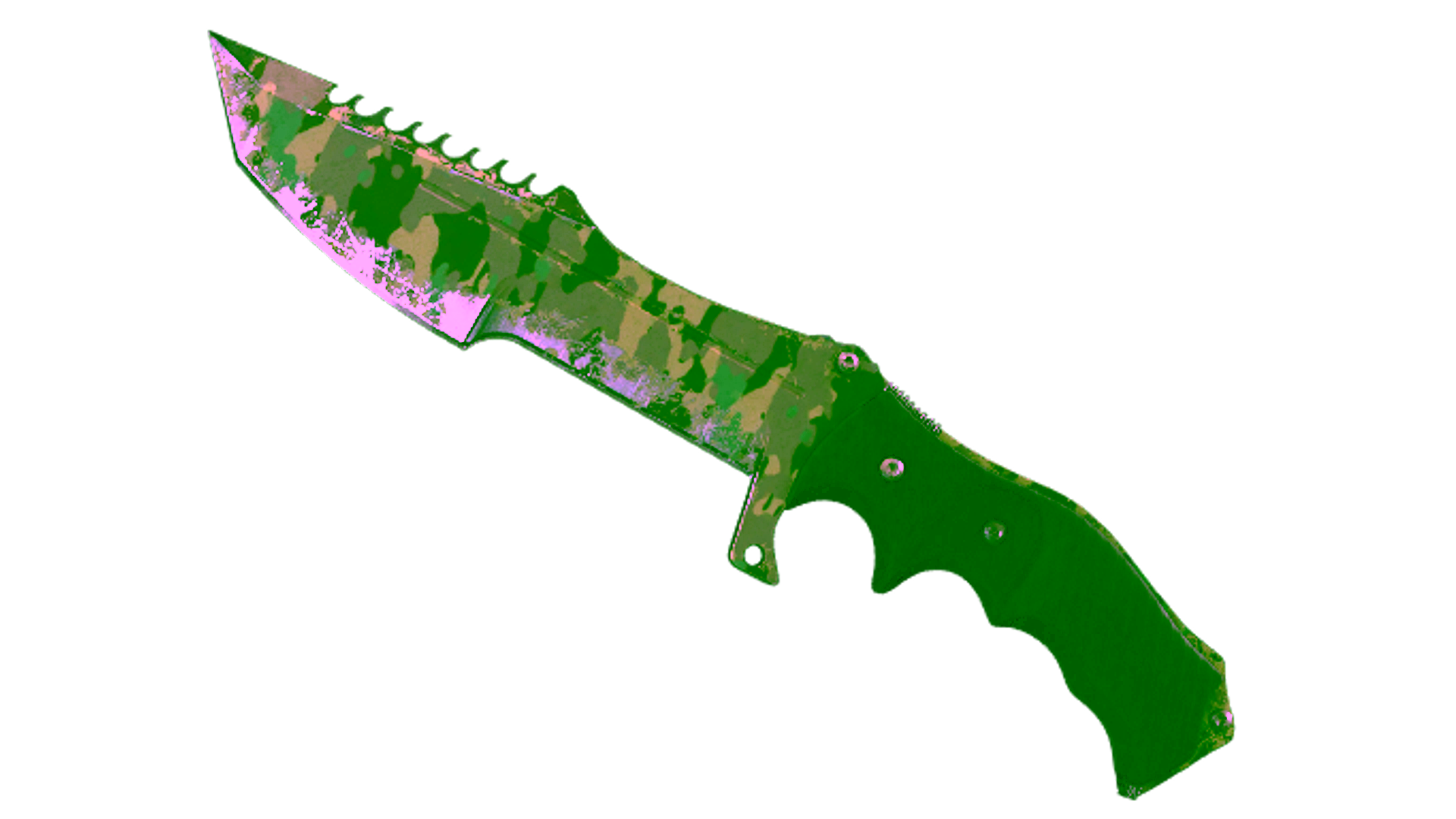 Display for ★ StatTrak™ Huntsman Knife | Boreal Forest (Well-Worn)