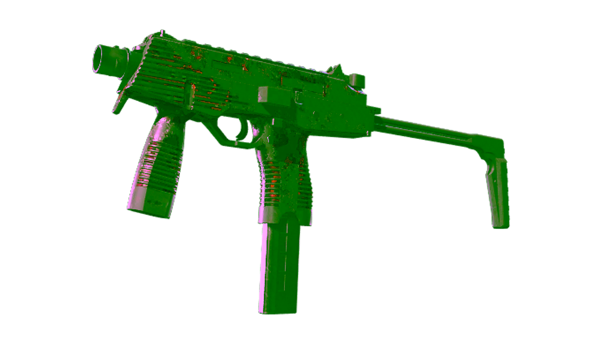 Дисплей для MP9 | Ruby Poison Dart (Battle-Scarred)