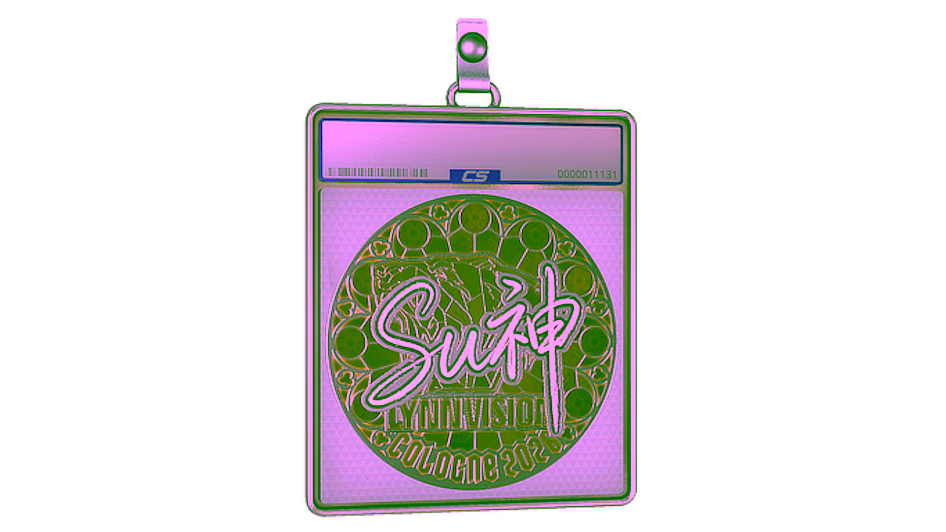 Display for Sticker Slab | C4LLM3SU3 (Foil) | Cologne 2026