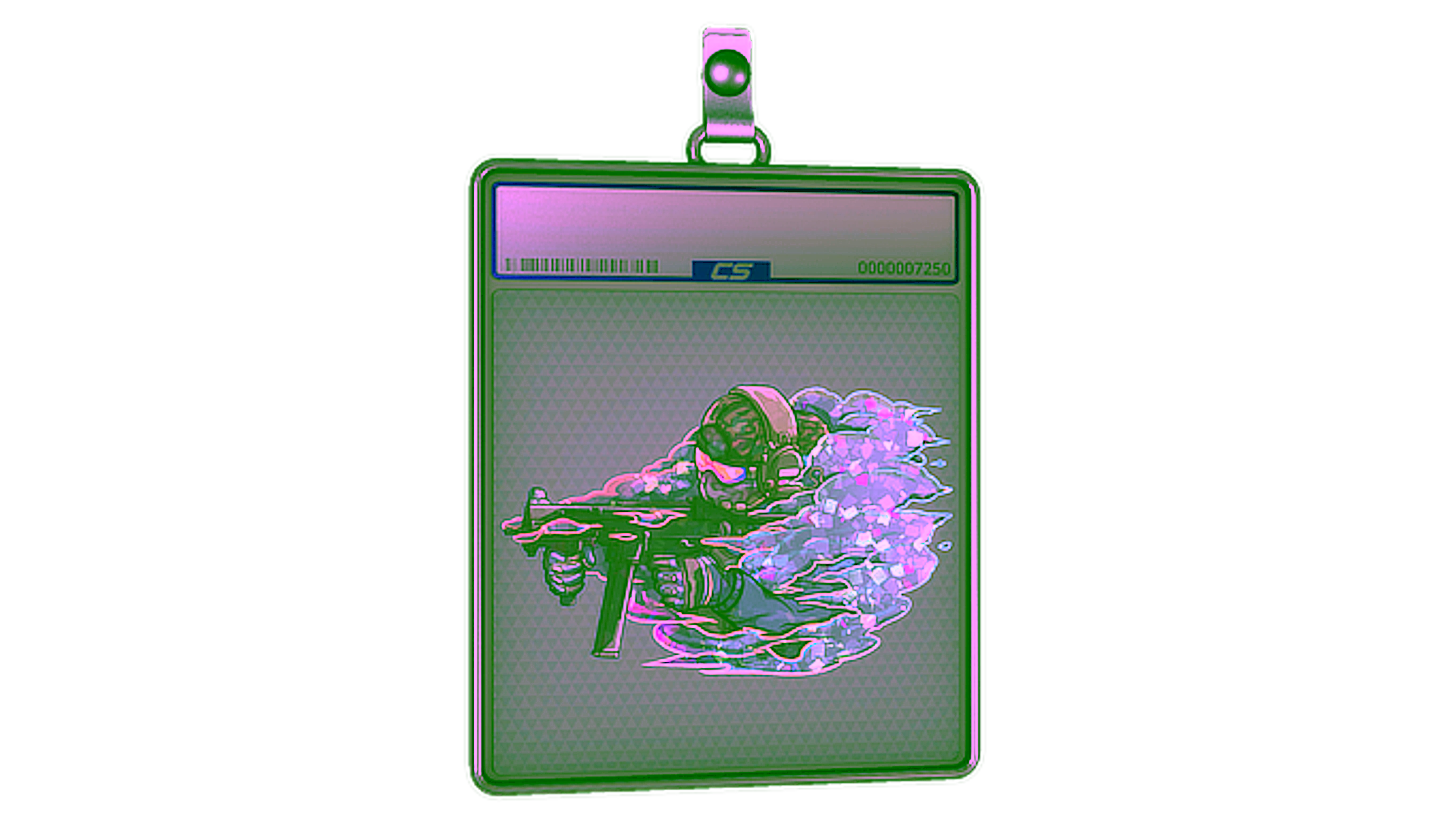 Дисплей для Sticker Slab | Pushing Smokes (Glitter)