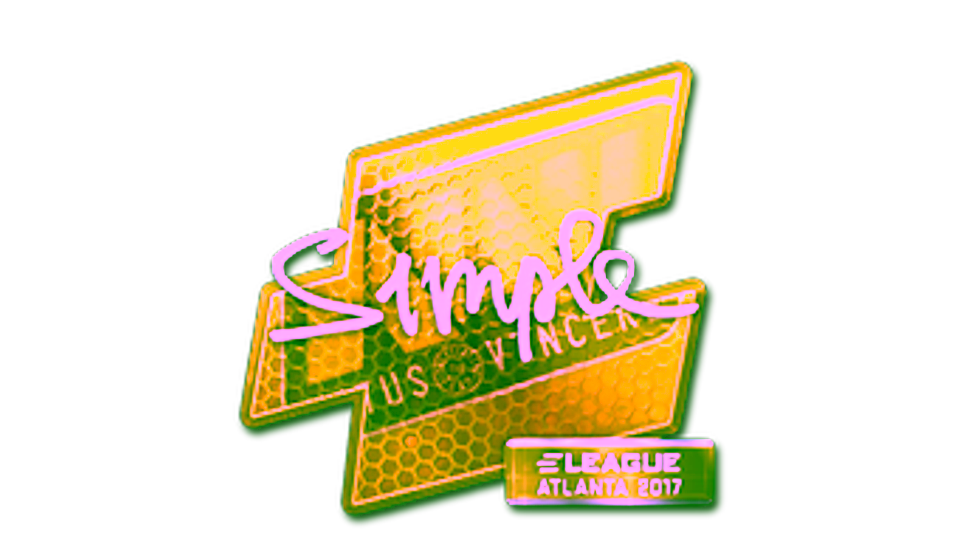 Mostrar para Sticker | s1mple (Foil) | Atlanta 2017