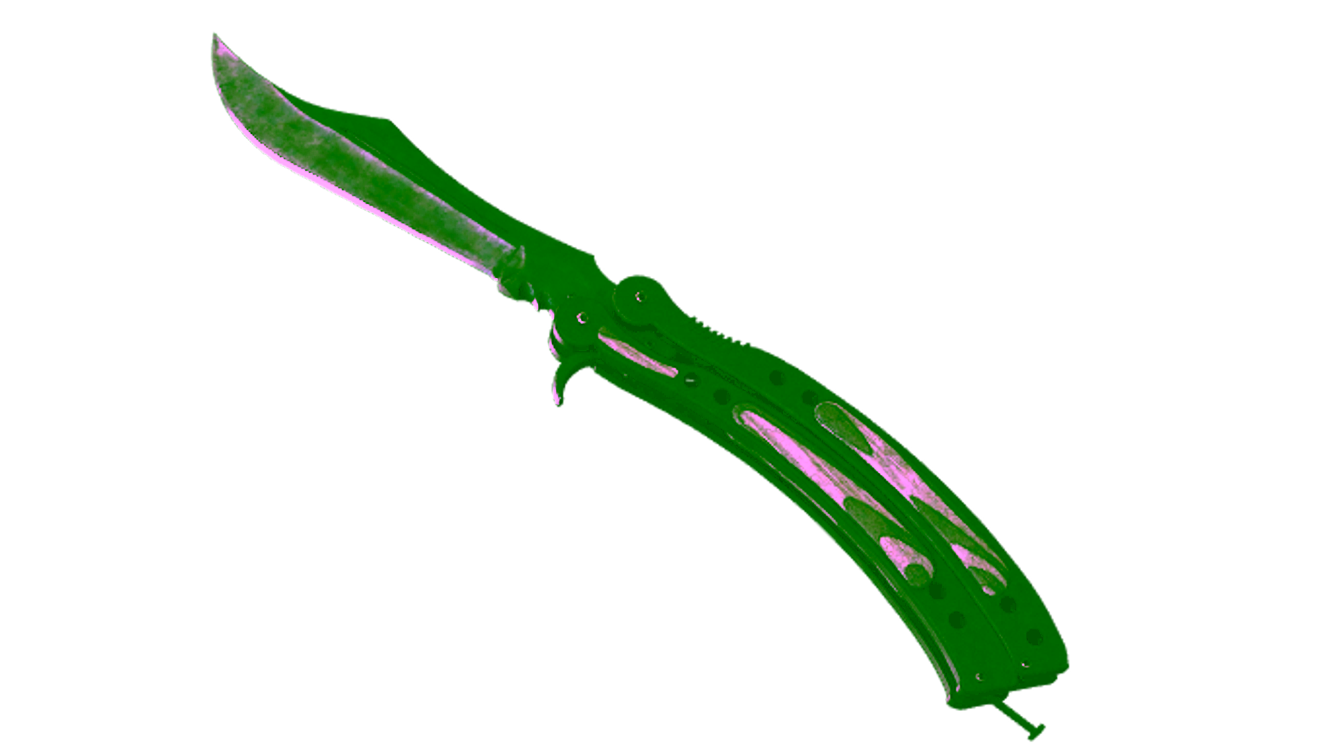 عرض لـ ★ Butterfly Knife | Black Laminate (Battle-Scarred)