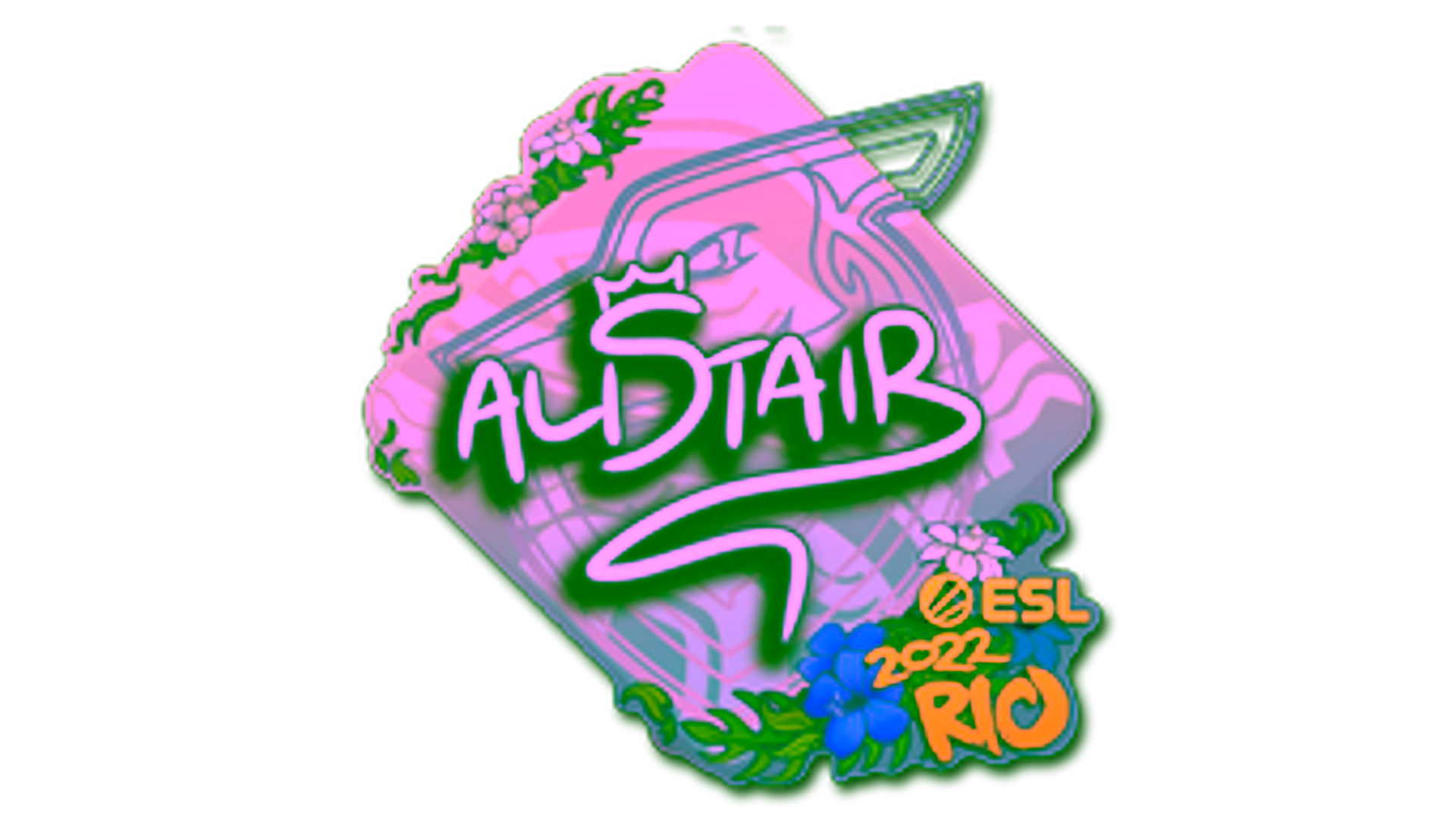 Display for Sticker | aliStair | Rio 2022