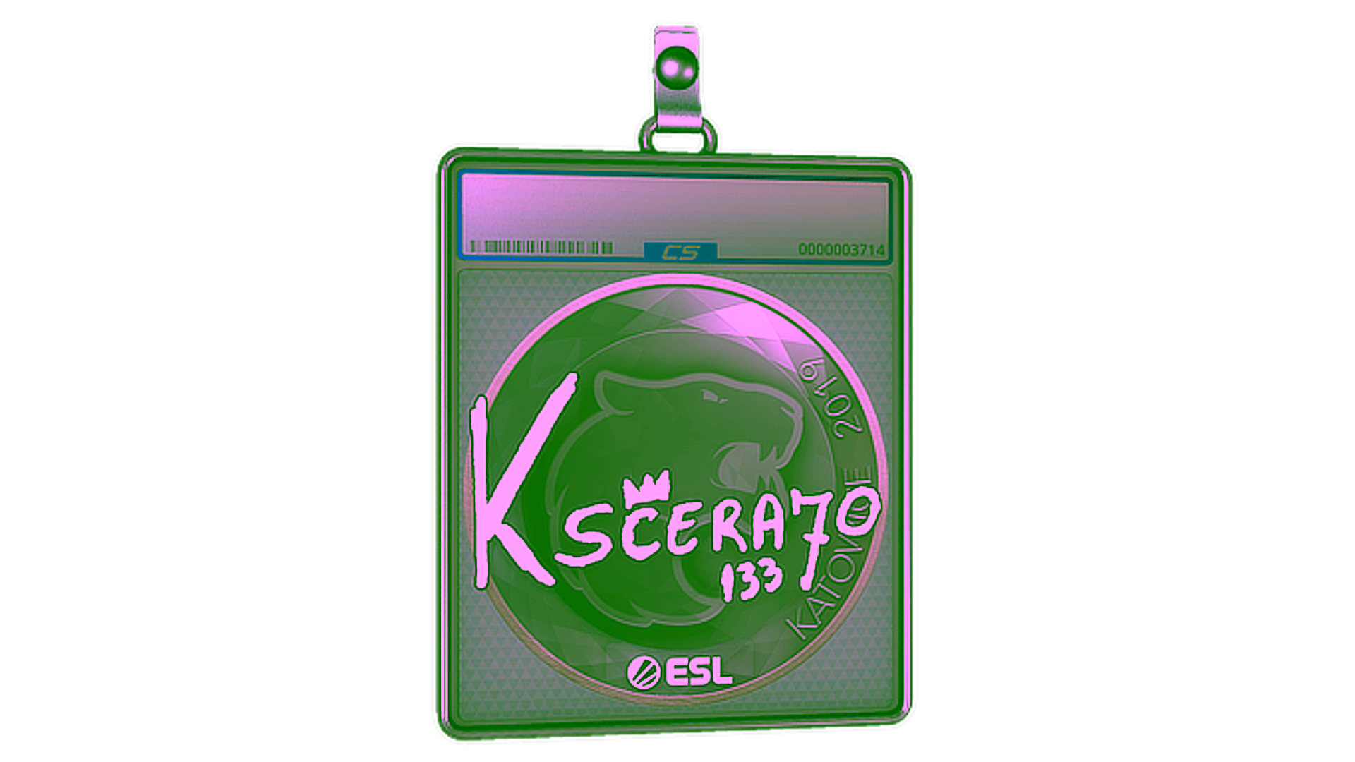 Anzeige für Sticker Slab | KSCERATO | Katowice 2019