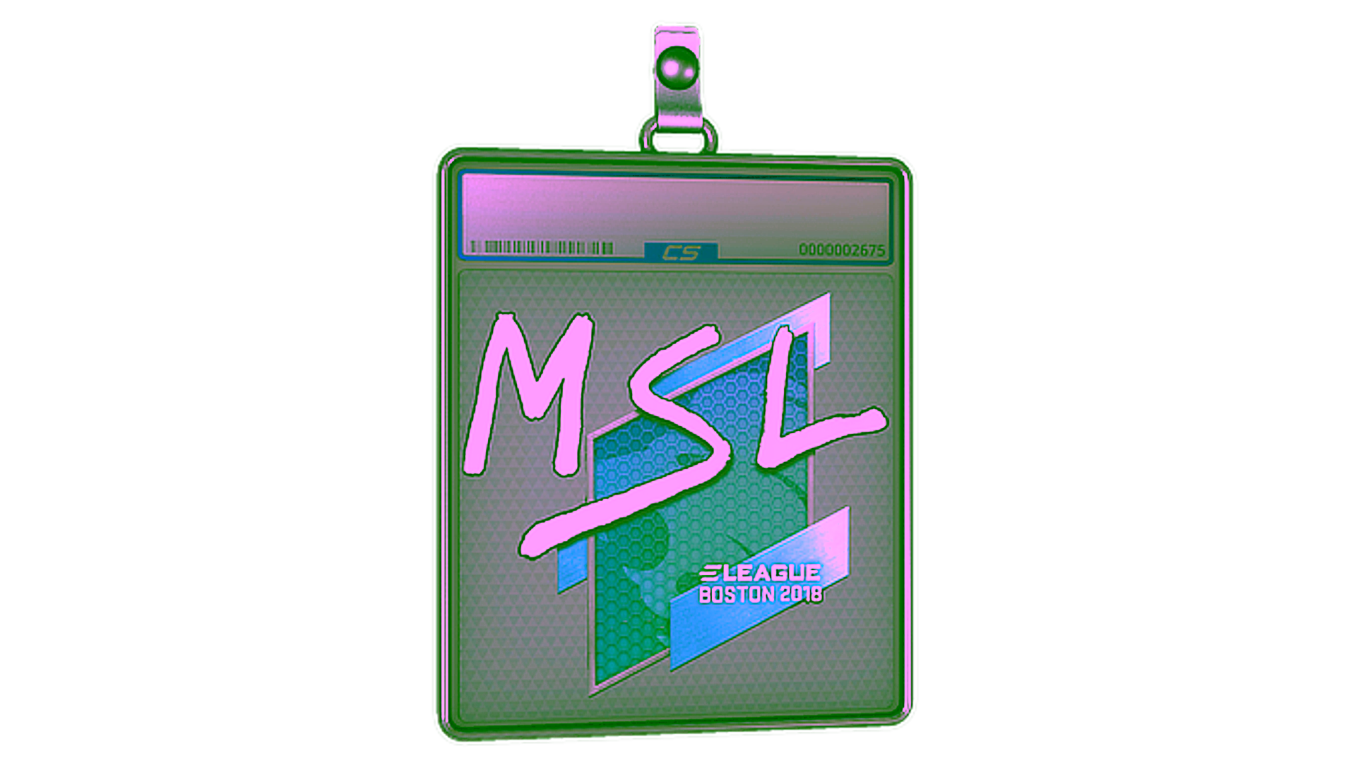 Display for Sticker Slab | MSL | Boston 2018