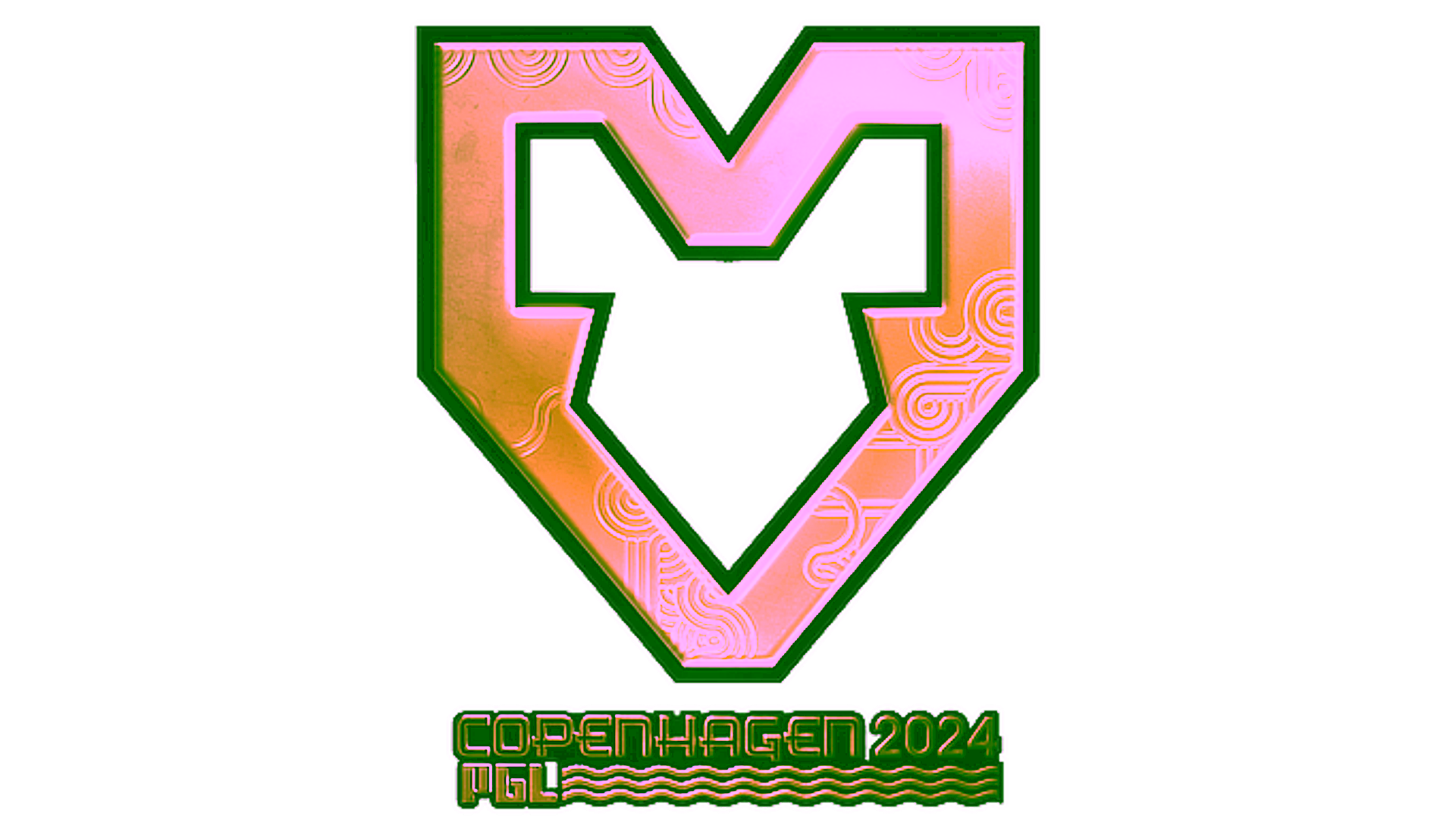 Sticker | MOUZ (Gold) | Copenhagen 2024 için görüntü