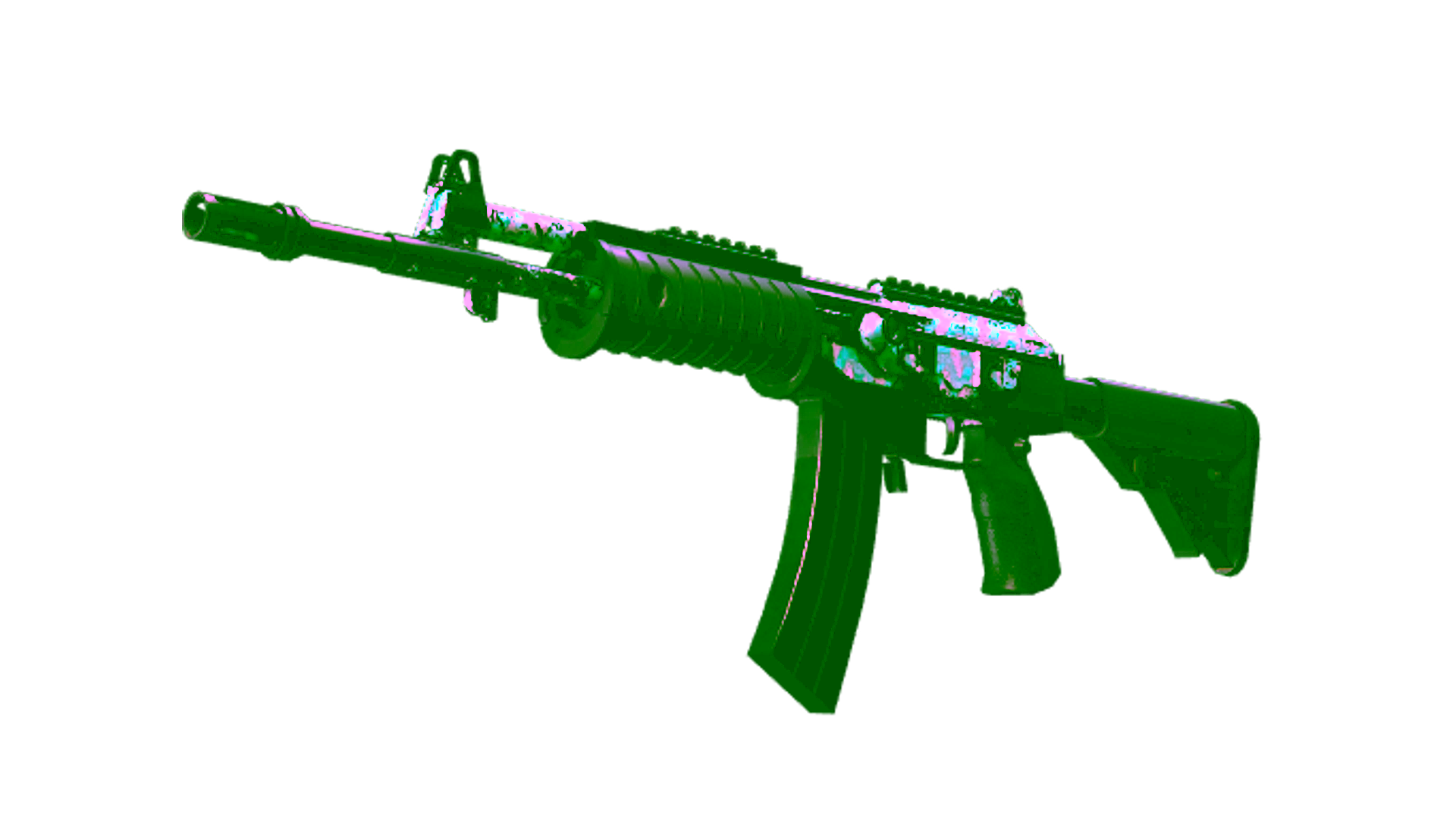 Display for Souvenir Galil AR | Aqua Terrace (Battle-Scarred)