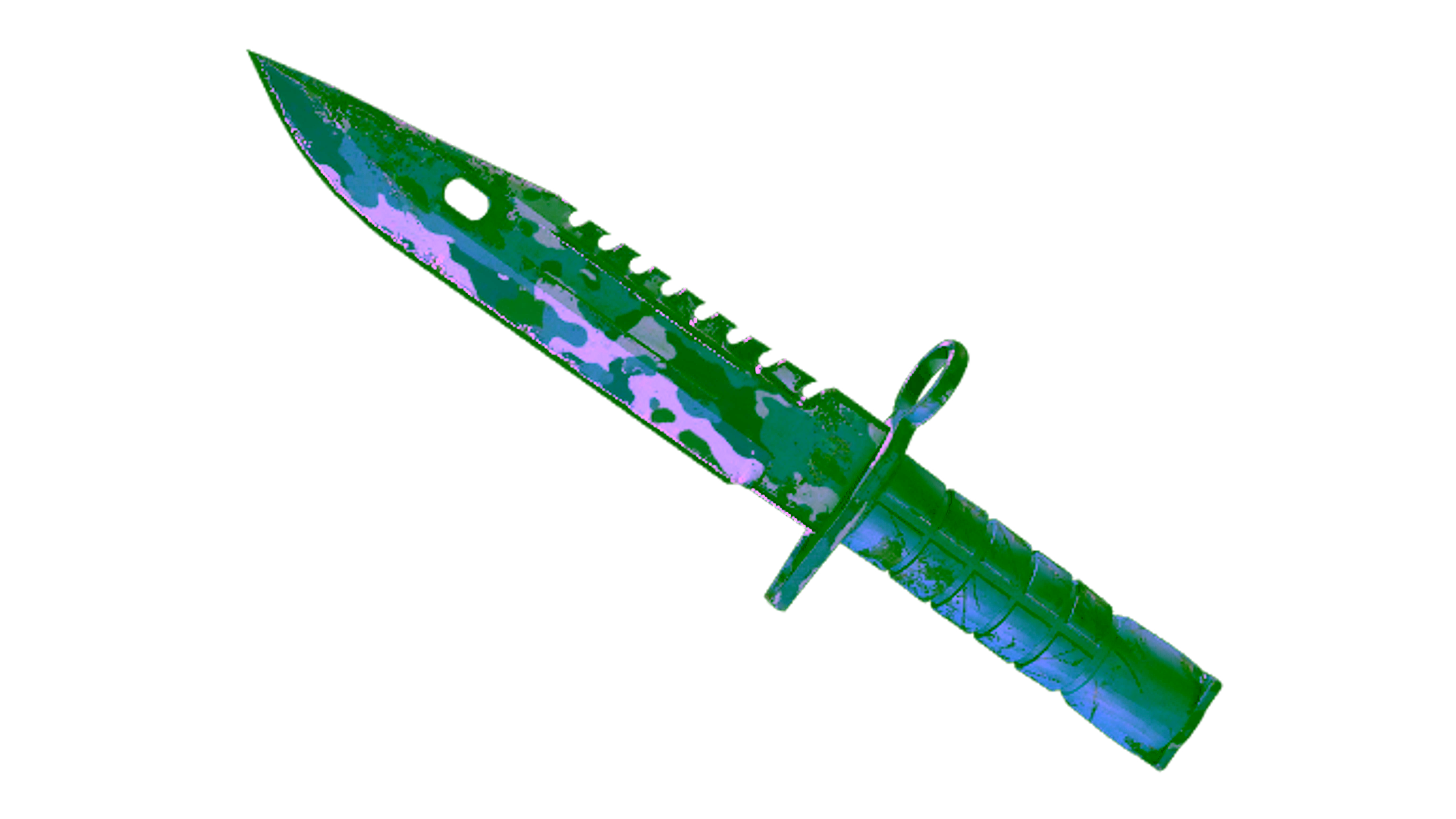 Display for ★ StatTrak™ M9 Bayonet | Bright Water (Field-Tested)