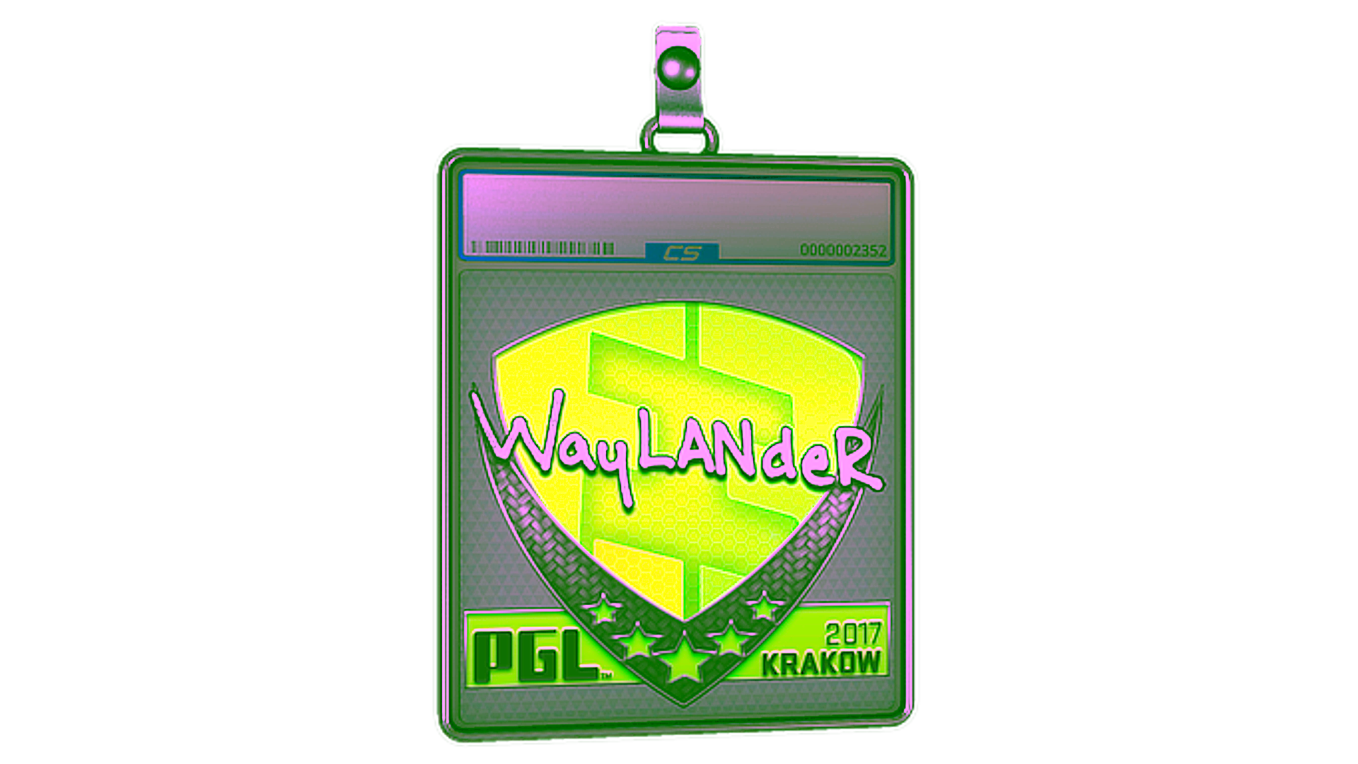 Display for Sticker Slab | wayLander | Krakow 2017