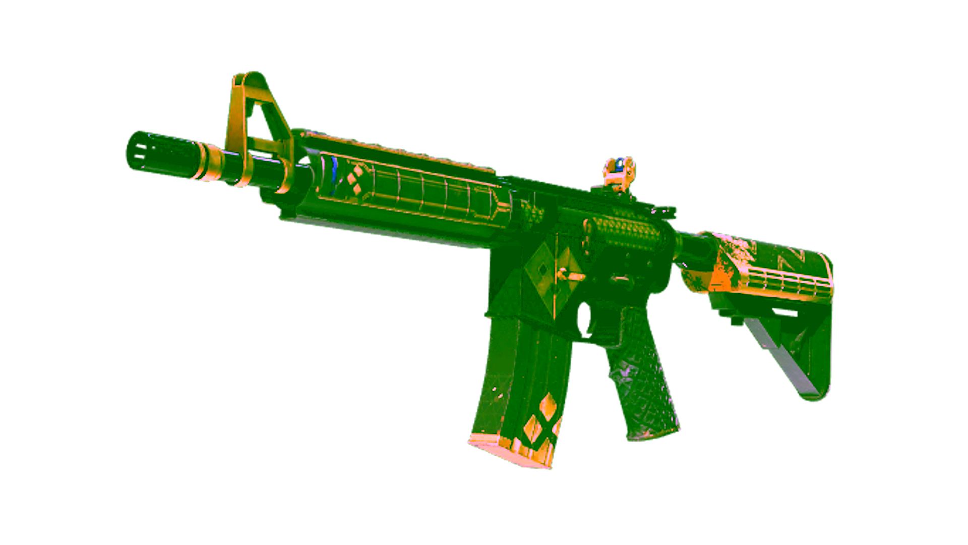 Display for M4A4 | The Coalition (Well-Worn)