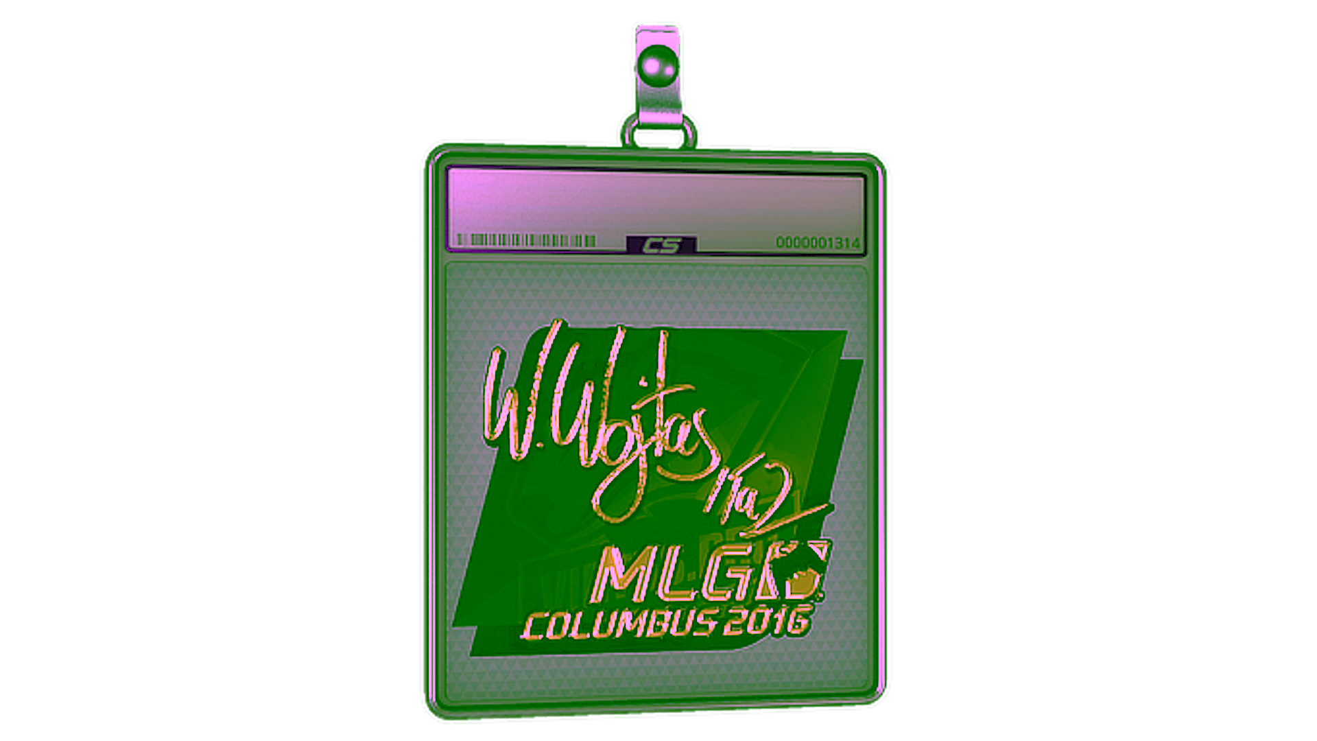 Affichage pour Sticker Slab | TaZ (Gold) | MLG Columbus 2016