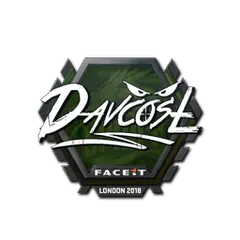 Sticker DavCost London 2018